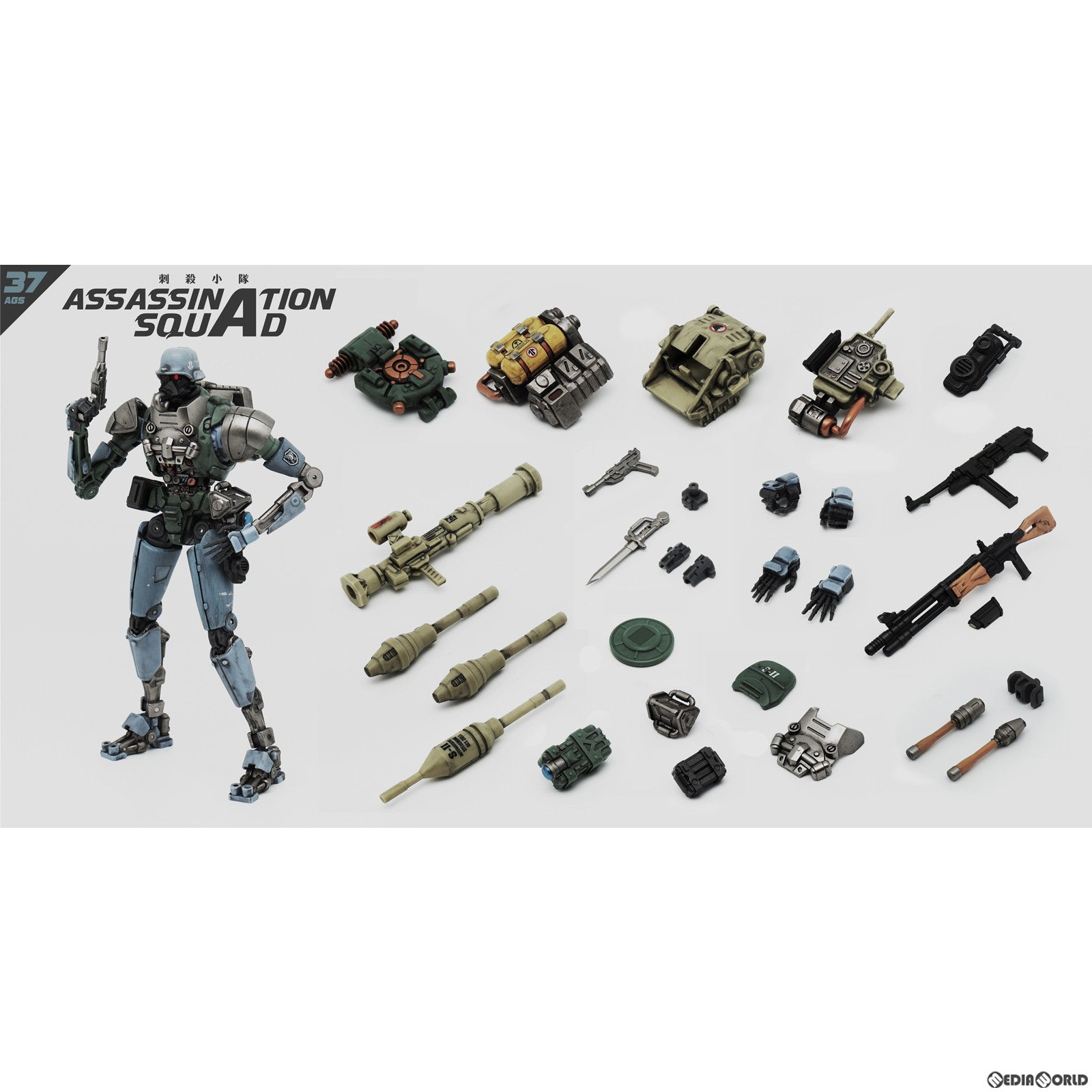 【新品即納】[FIG] 鍛造魂(FORGING SOUL) シリーズ AGS-37 暗殺分隊 通信兵 ハゲワシ 1/12 完成品 可動フィギュア TOYSCOMIC(トイズコミック) (20230713)