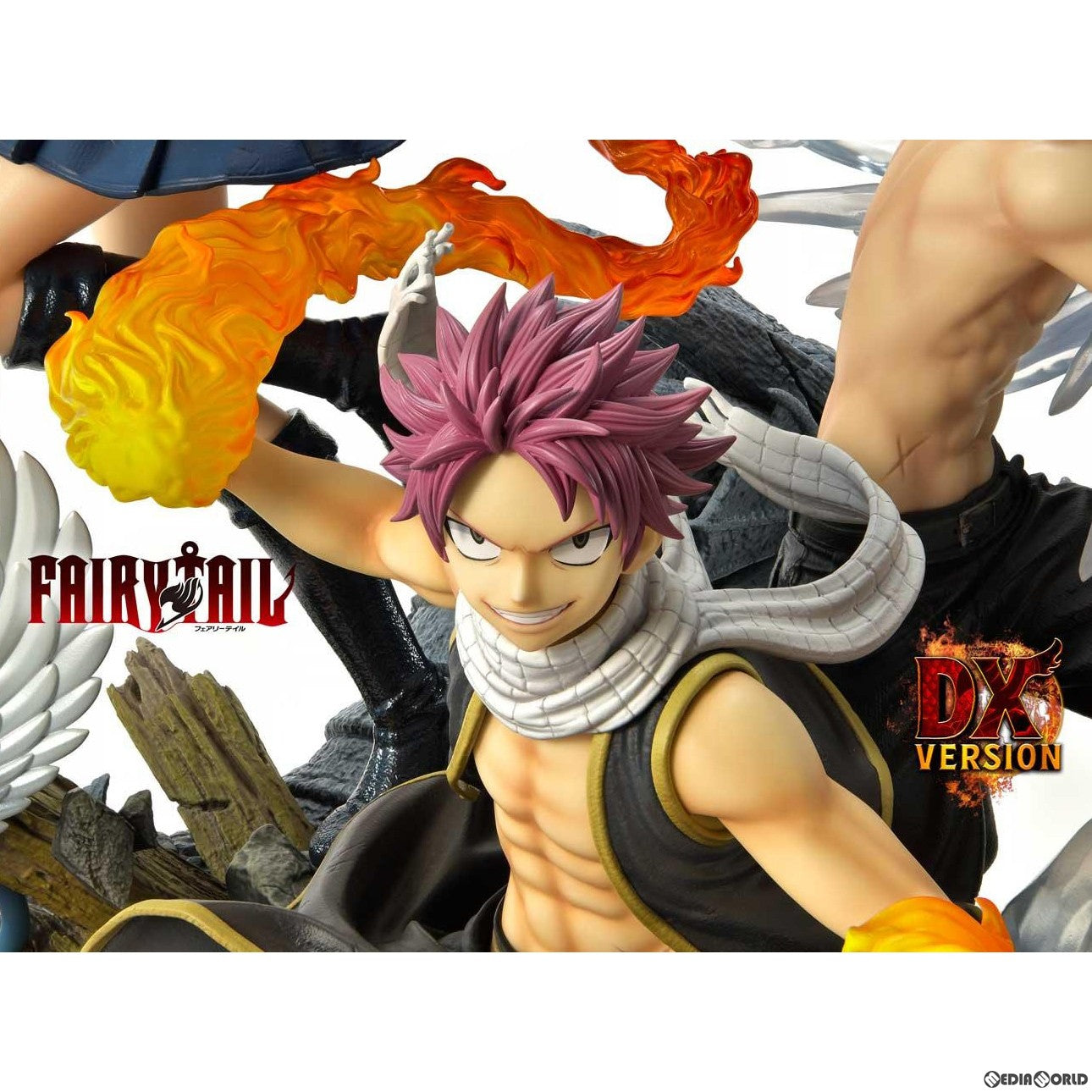 【新品即納】[FIG] コンセプトマスターライン ナツ、グレイ、エルザ、ハッピー DX版 TVアニメ「フェアリーテイル」 1/7 完成品 フィギュア(CMFT-01DX) プライム1スタジオ(20231220)