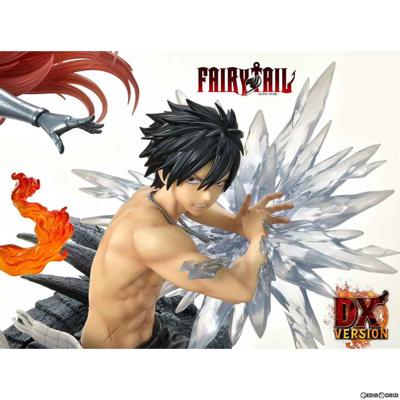 【新品即納】[FIG] コンセプトマスターライン ナツ、グレイ、エルザ、ハッピー DX版 TVアニメ「フェアリーテイル」 1/7 完成品 フィギュア(CMFT-01DX) プライム1スタジオ(20231220)