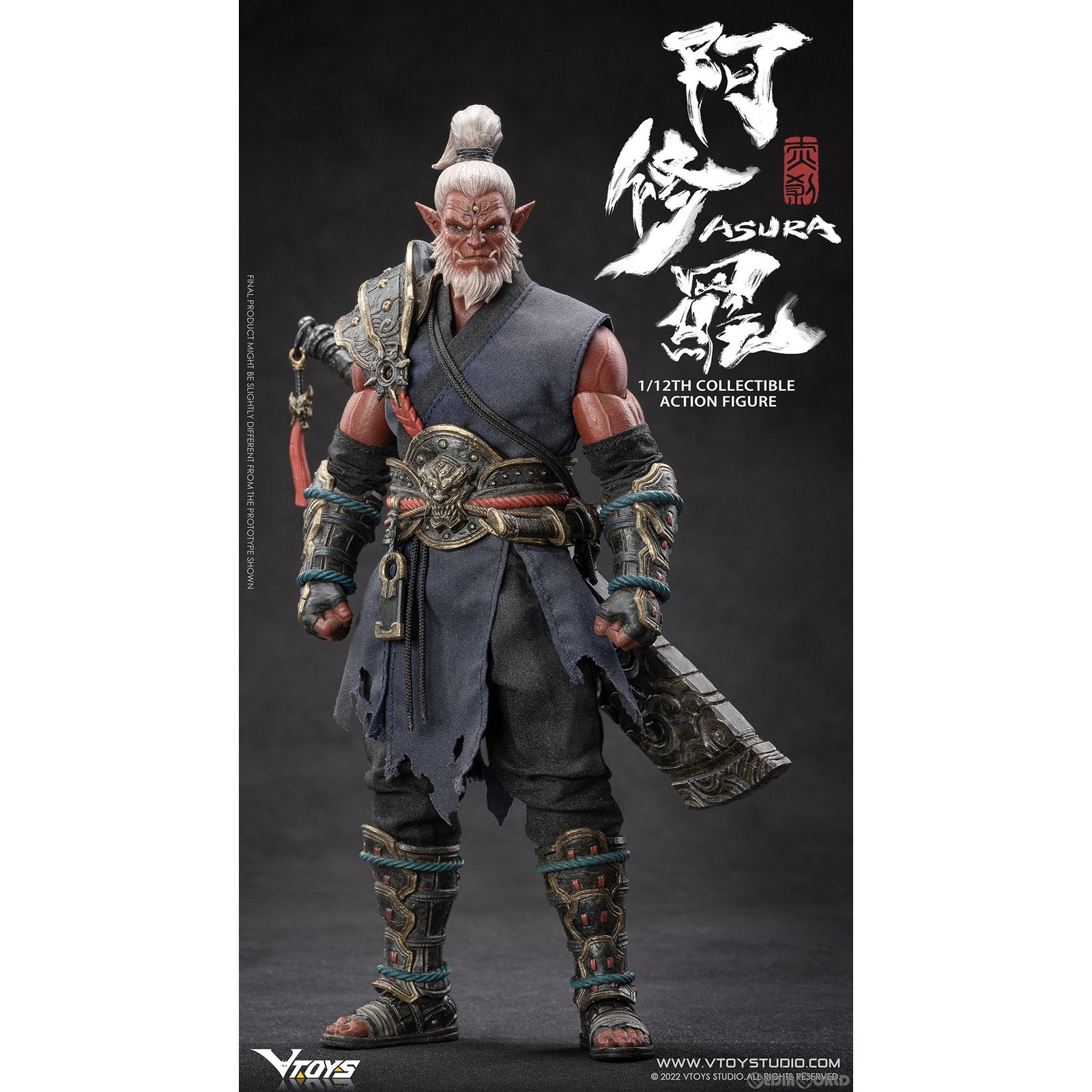 【新品即納】[FIG] VSD006 阿修羅 赤鬼 1/12 完成品 可動フィギュア VTOYS(20230831)