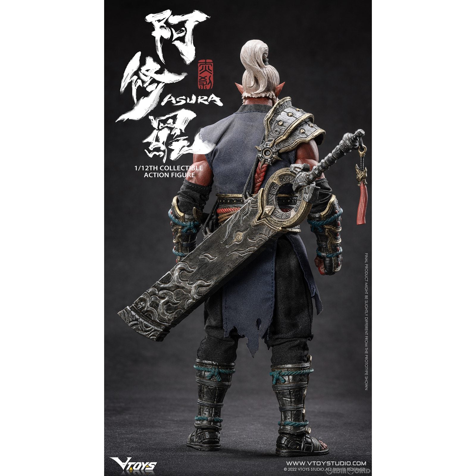 【新品即納】[FIG] VSD006 阿修羅 赤鬼 1/12 完成品 可動フィギュア VTOYS(20230831)