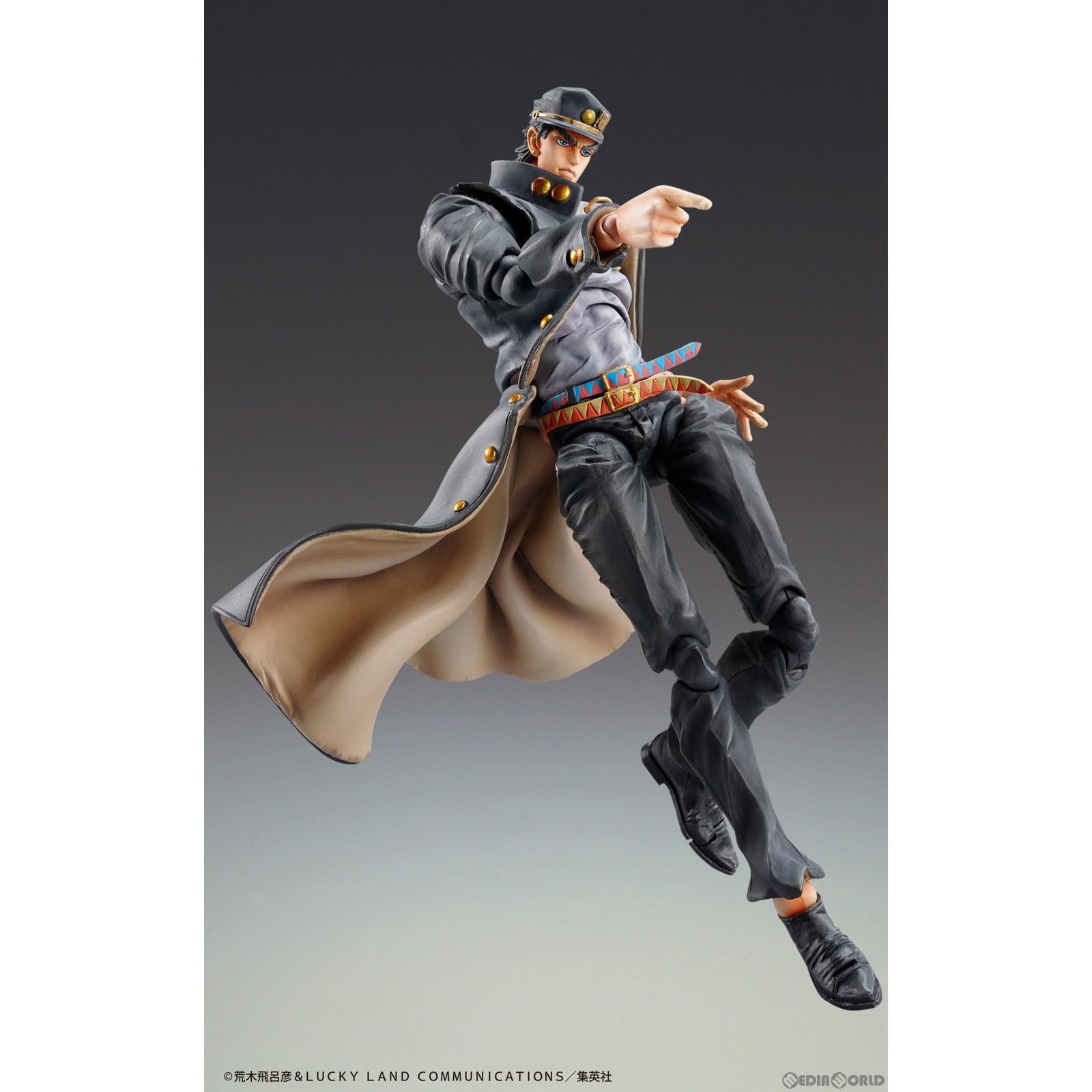 【新品即納】[FIG] (再販) 超像可動 空条承太郎(くうじょうじょうたろう) Ver.1.5 ジョジョの奇妙な冒険 第3部 完成品 可動フィギュア メディコス・エンタテインメント(20230831)