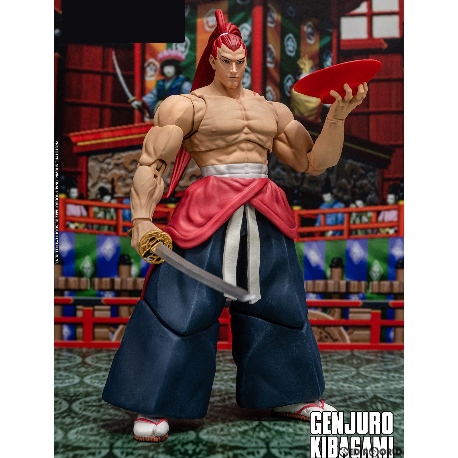 【新品即納】[FIG] 牙神幻十郎(きばがみげんじゅうろう) サムライスピリッツ 天下一剣客伝 アクションフィギュア(SNSS04) ストームコレクティブルズ(20230630)