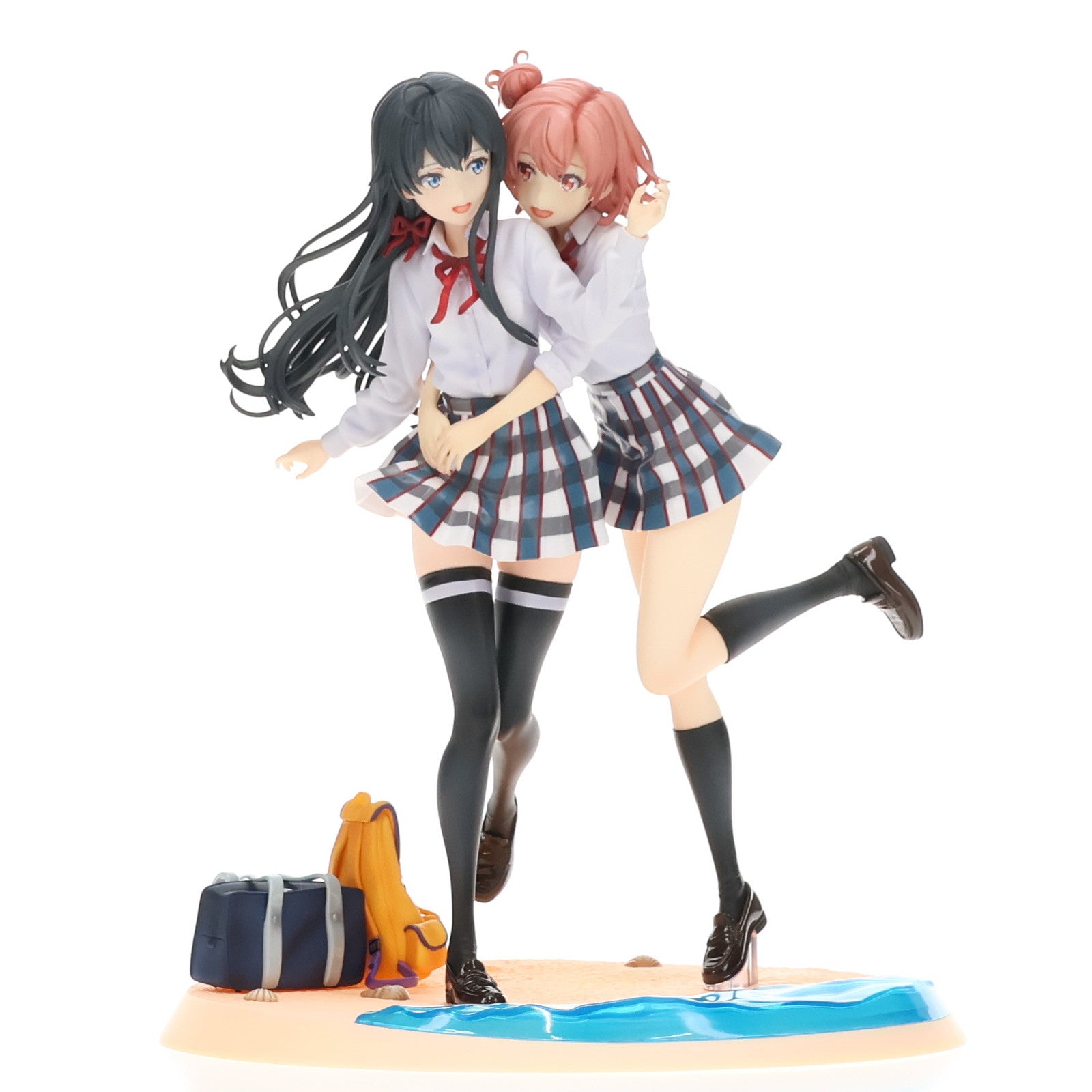 【中古即納】[FIG] eStream Store限定 SHIBUYA SCRAMBLE FIGURE 雪ノ下雪乃&由比ヶ浜結衣(ゆきのしたゆきの&ゆいがはまゆい) -エンディングVer.- やはり俺の青春ラブコメはまちがっている。完 1/7 完成品 フィギュア eStream/アルファサテライト(20220430)