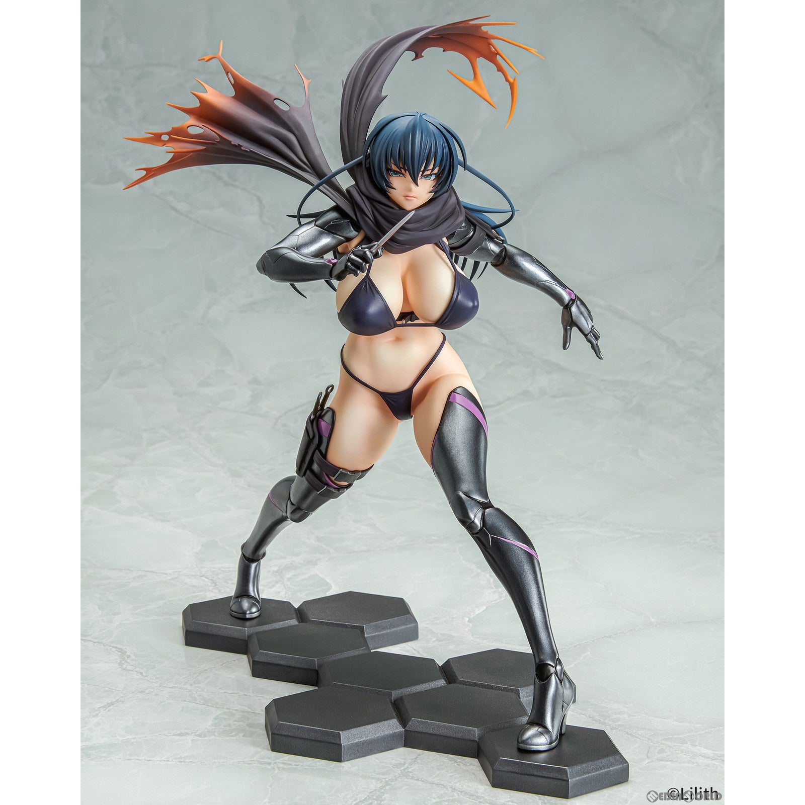 新品即納】[FIG]クローンアサギ 対魔忍RPGX 1/6 完成品 フィギュア Q-six(キューシックス)