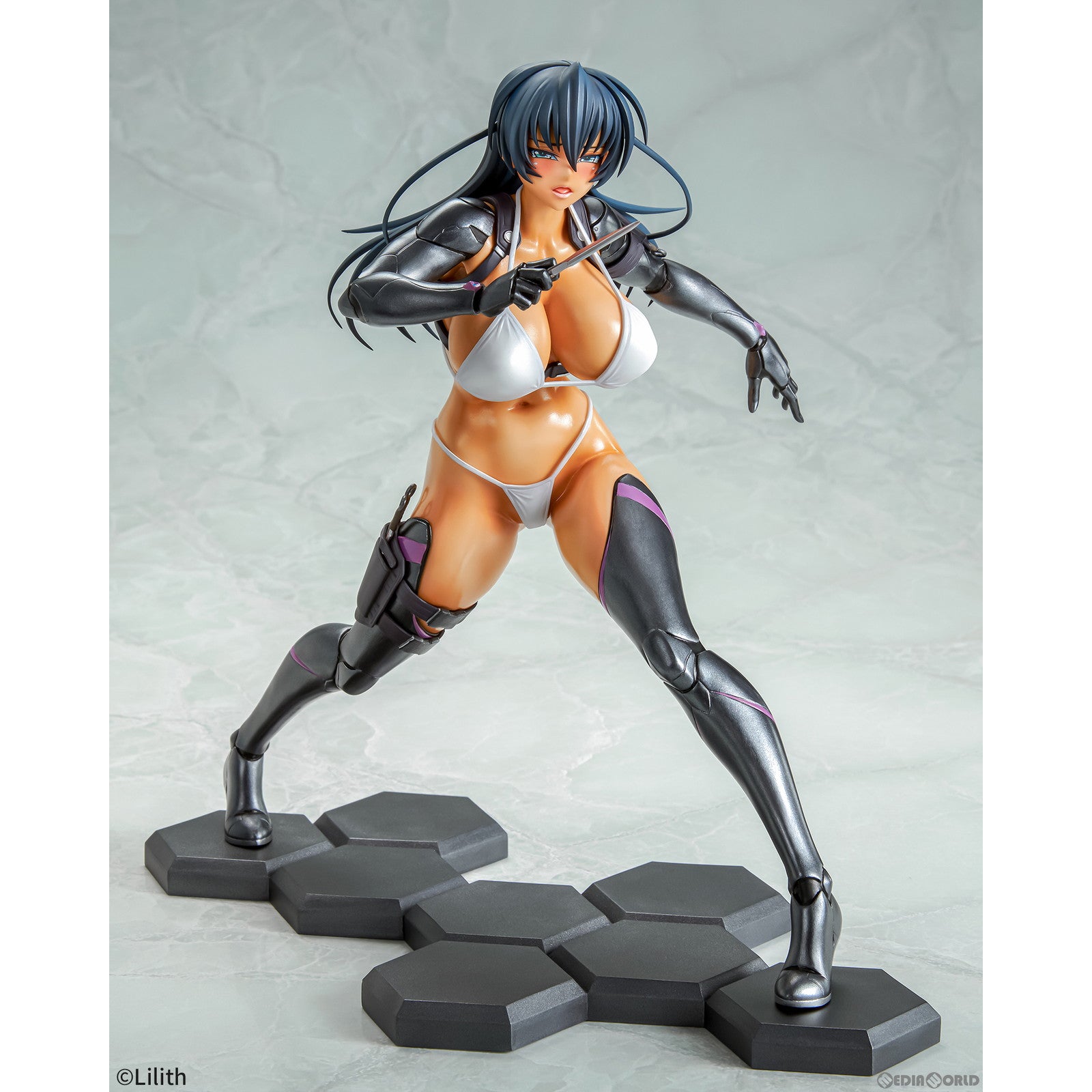 【新品即納】[FIG] クローンアサギ 日焼けver. 対魔忍RPGX 1/6 完成品 フィギュア Q-six(キューシックス) (20231022)
