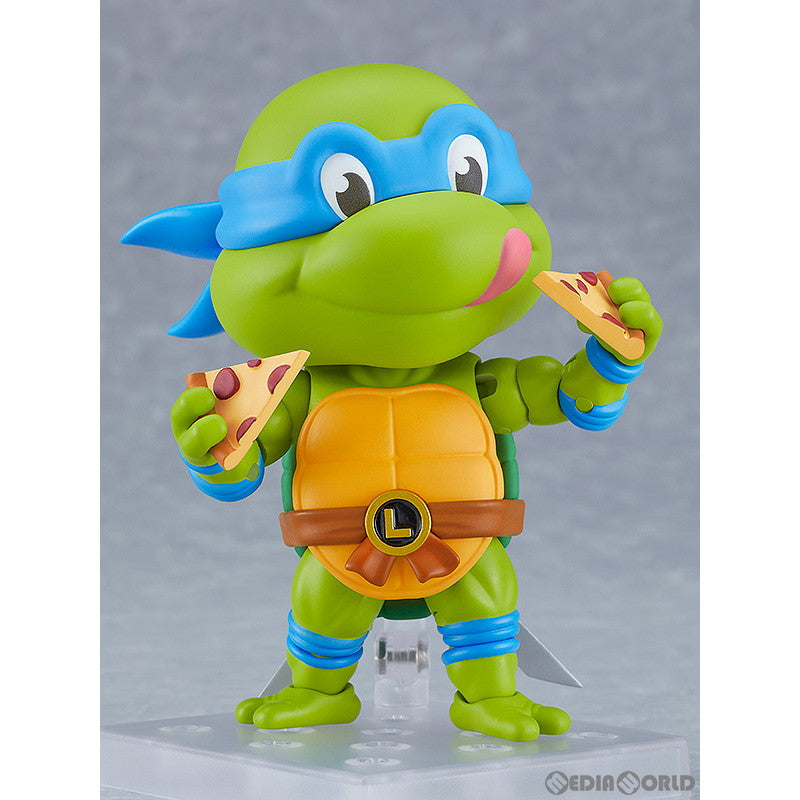 【新品即納】[FIG] ねんどろいど 1987 レオナルド ティーンエイジ・ミュータント・ニンジャ・タートルズ 完成品 可動フィギュア グッドスマイルカンパニー(20230805)
