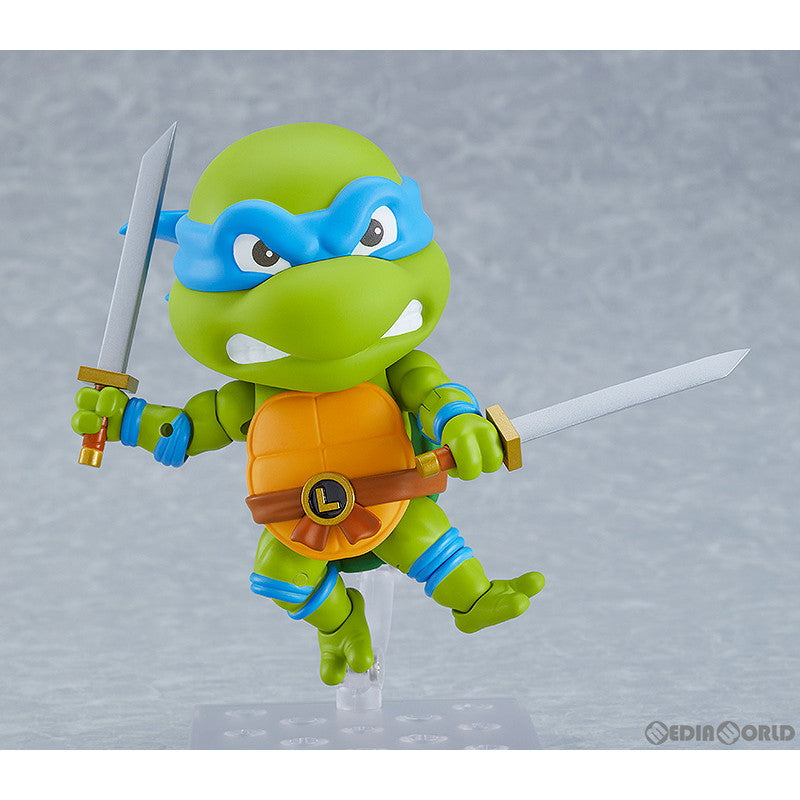 【新品即納】[FIG] ねんどろいど 1987 レオナルド ティーンエイジ・ミュータント・ニンジャ・タートルズ 完成品 可動フィギュア グッドスマイルカンパニー(20230805)
