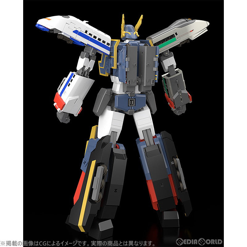 【新品即納】[FIG] THE合体 マイトガイン 勇者特急マイトガイン 完成品 可動フィギュア グッドスマイルカンパニー(20231001)