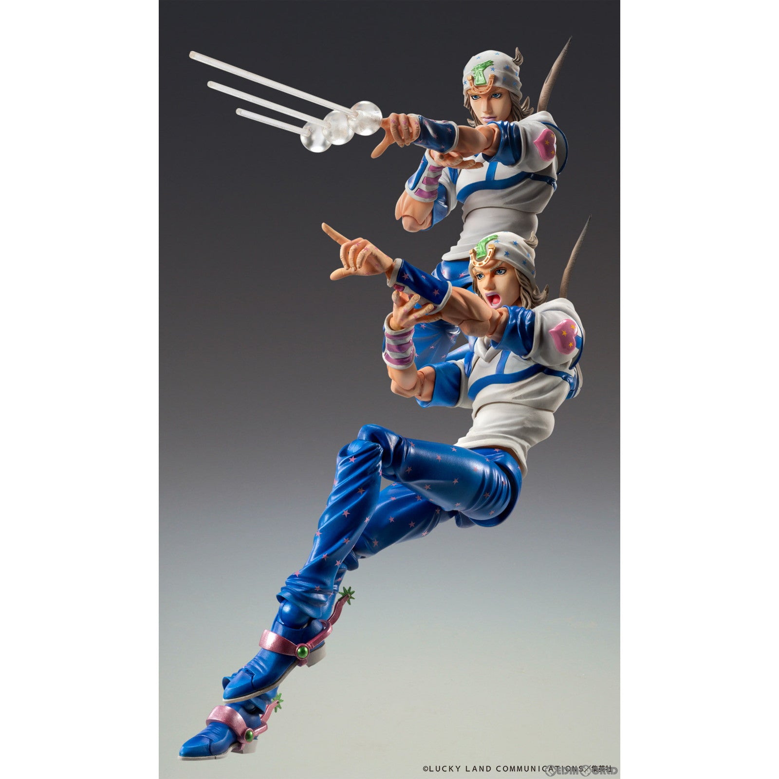 【中古即納】[FIG] (再販) 超像可動 ジョニィ・ジョースター ジョジョの奇妙な冒険 第七部 スティール・ボール・ラン 完成品 可動フィギュア メディコス・エンタテインメント(20230901)