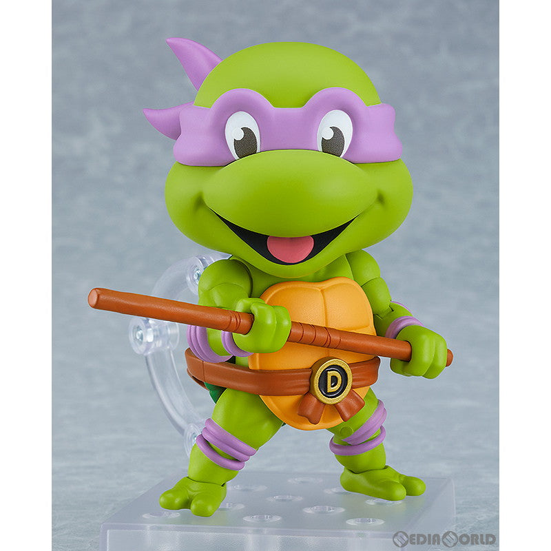 【新品即納】[FIG] ねんどろいど 1984 ドナテロ ティーンエイジ・ミュータント・ニンジャ・タートルズ 完成品 可動フィギュア グッドスマイルカンパニー(20230805)