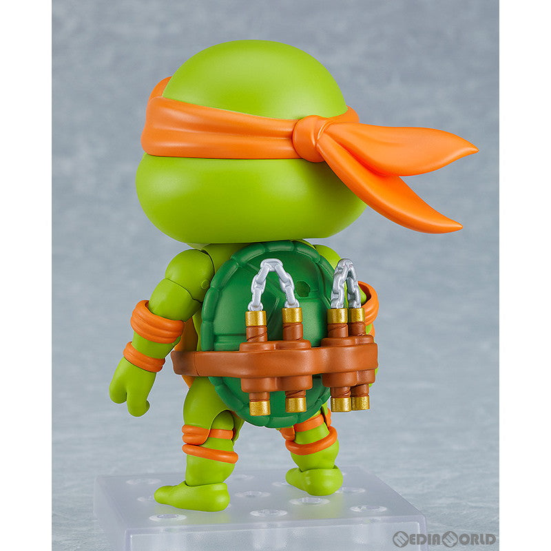 【新品即納】[FIG] ねんどろいど 1985 ミケランジェロ ティーンエイジ・ミュータント・ニンジャ・タートルズ 完成品 可動フィギュア グッドスマイルカンパニー(20230805)