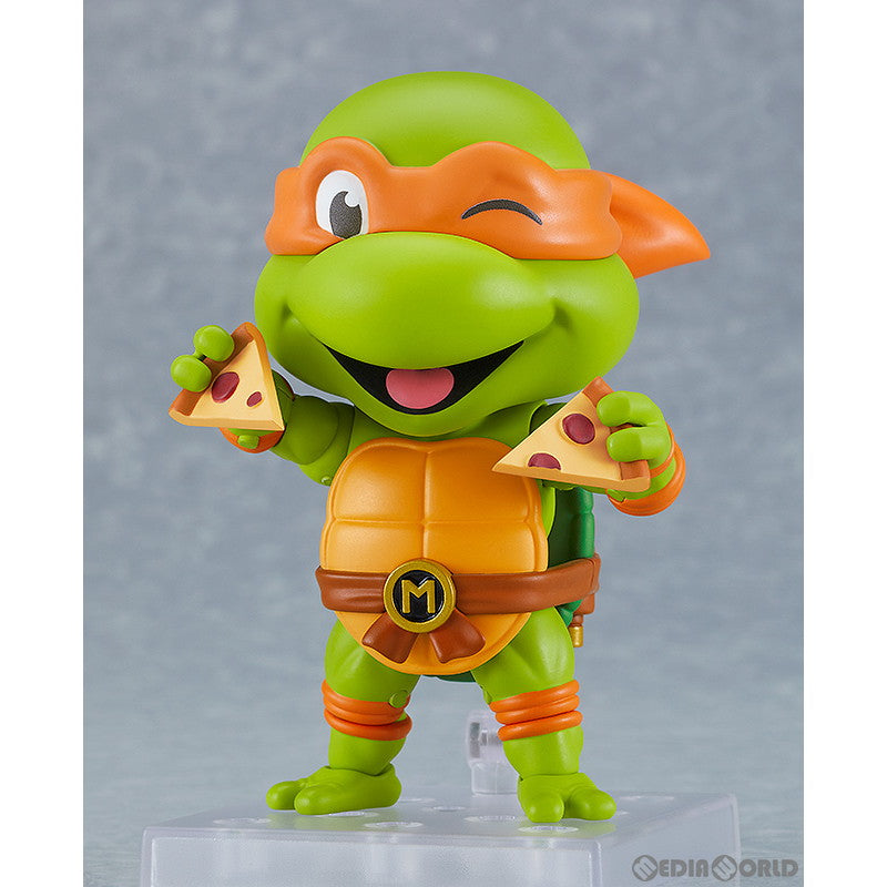 【新品即納】[FIG] ねんどろいど 1985 ミケランジェロ ティーンエイジ・ミュータント・ニンジャ・タートルズ 完成品 可動フィギュア グッドスマイルカンパニー(20230805)