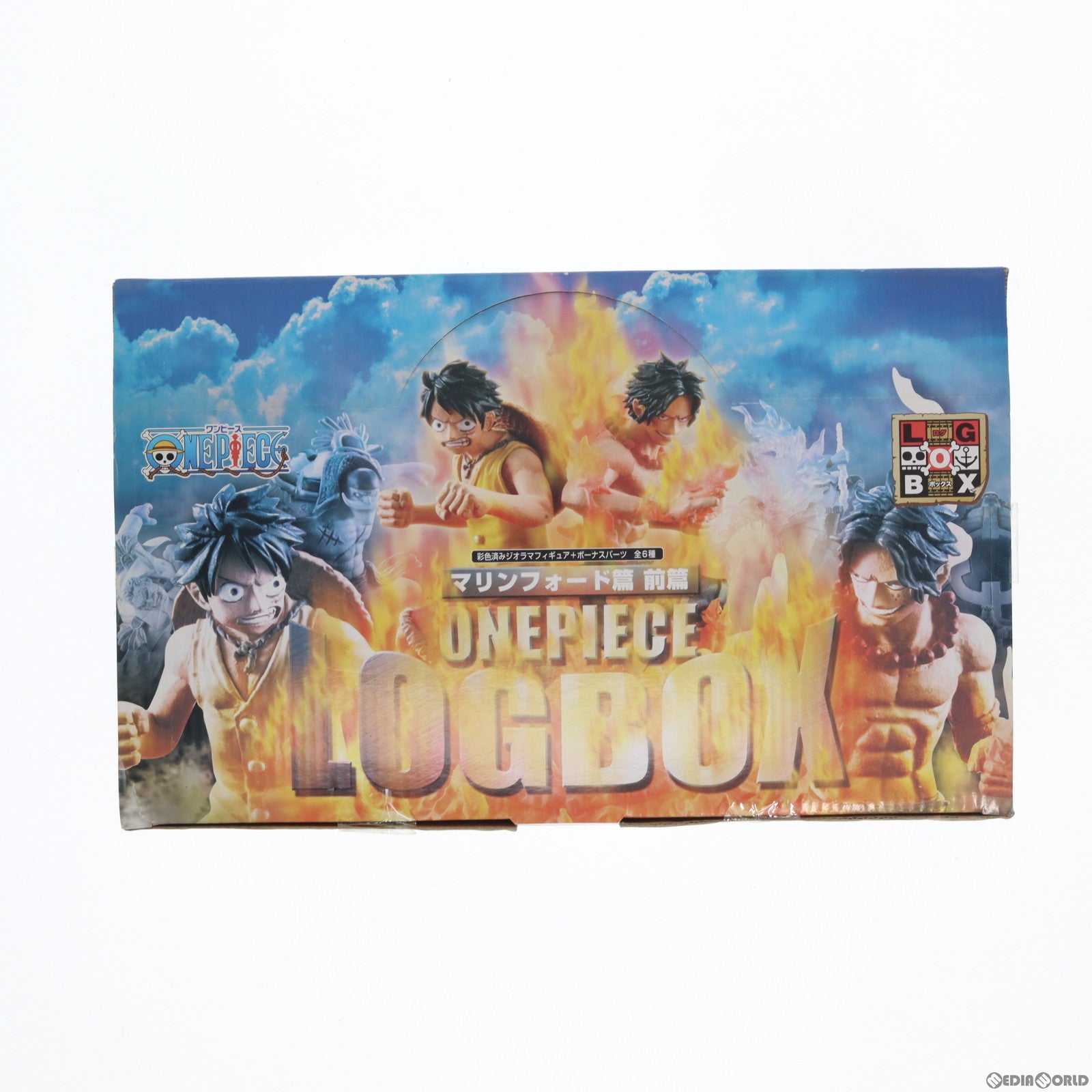 【中古即納】[FIG] 全6種+ボーナスパーツセット(本部前の王下七武海) ワンピース LOG BOX マリンフォード篇 前篇 ONE PIECE フィギュア メガハウス(20110223)