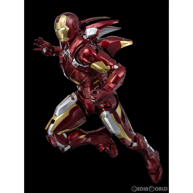 【新品即納】[FIG] DLX Iron Man Mark 7(DLX アイアンマン・マーク7) Marvel Studios: The Infinity Saga(マーベル・スタジオ: インフィニティ・サーガ) 1/12 完成品 可動フィギュア threezero(スリーゼロ) (20231028)