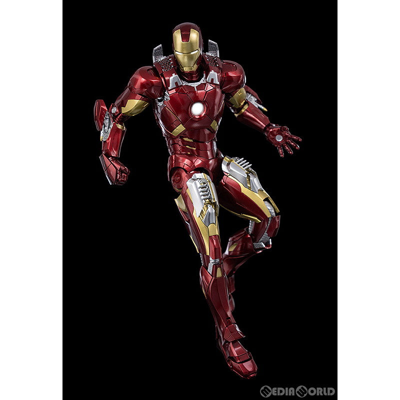 【新品即納】[FIG] DLX Iron Man Mark 7(DLX アイアンマン・マーク7) Marvel Studios: The Infinity Saga(マーベル・スタジオ: インフィニティ・サーガ) 1/12 完成品 可動フィギュア threezero(スリーゼロ) (20231028)