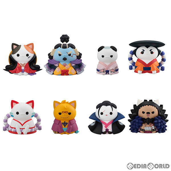 【新品即納】[BOX][FIG] MEGA CAT PROJECT ニャンピースニャーン! ルフィとワノ国編でござる ONE PIECE(ワンピース) フィギュア(8個) メガハウス(20230731)