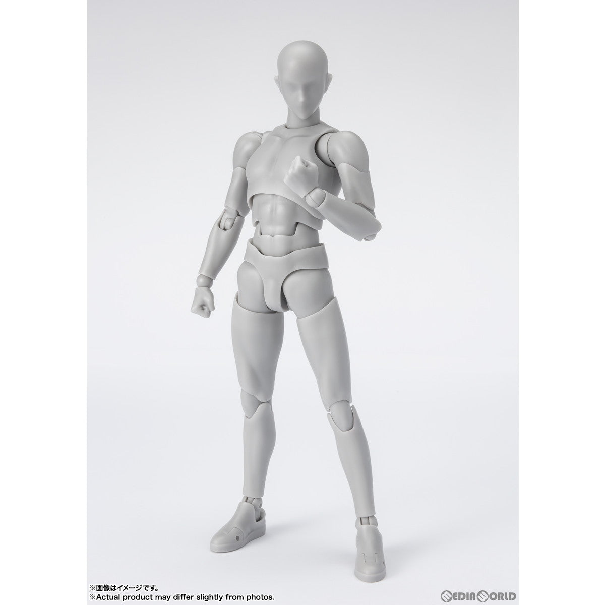 【新品即納】[FIG] S.H.Figuarts(フィギュアーツ) ボディくん -スポーツ- Edition DX SET(Gray Color Ver.) 完成品 可動フィギュア バンダイスピリッツ(20230630)