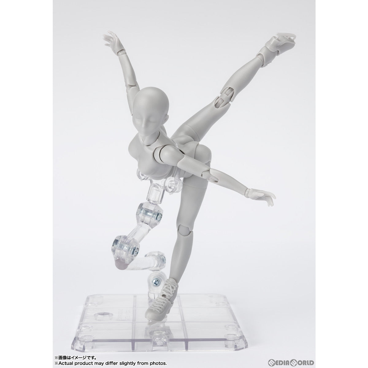 【新品即納】[FIG] S.H.Figuarts(フィギュアーツ) ボディちゃん -スポーツ- Edition DX SET(Gray Color Ver.) 完成品 可動フィギュア バンダイスピリッツ(20230630)