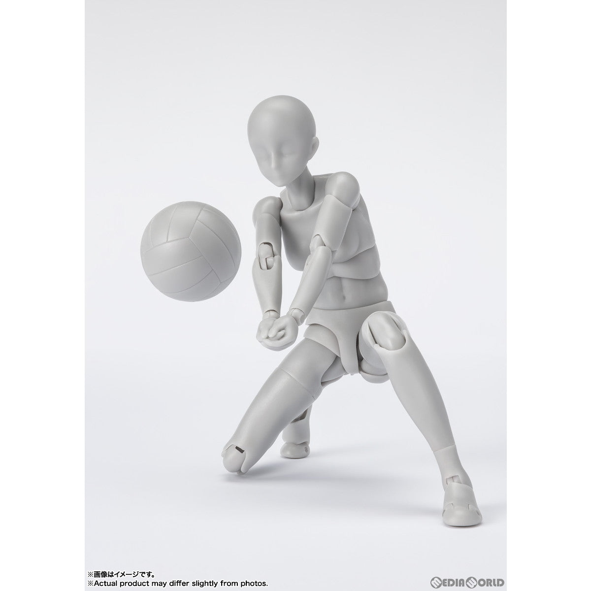 【新品即納】[FIG] S.H.Figuarts(フィギュアーツ) ボディちゃん -スポーツ- Edition DX SET(Gray Color Ver.) 完成品 可動フィギュア バンダイスピリッツ(20230630)