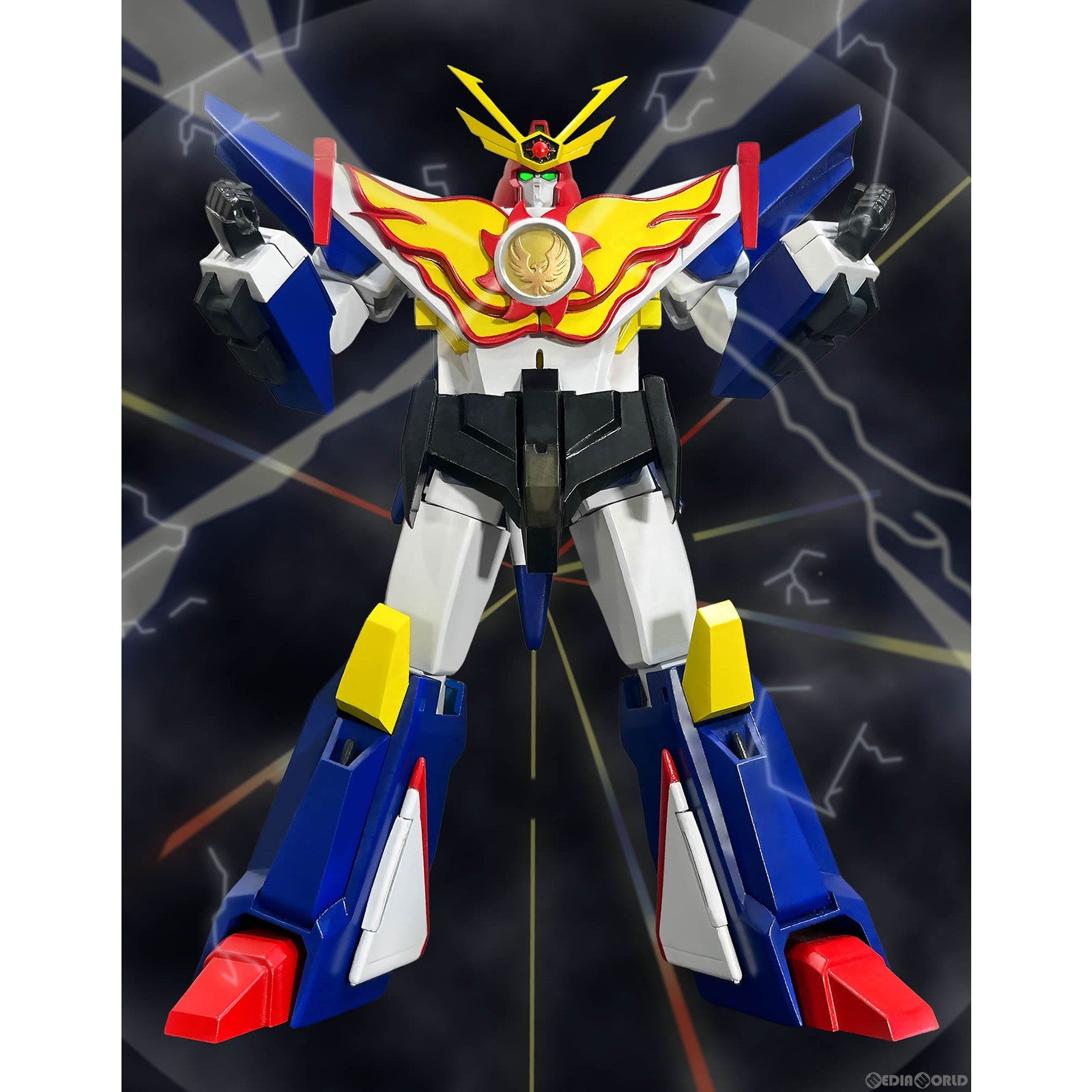 【中古即納】[FIG] スーパーメタル・アクション 武装合体ファイバード 太陽の勇者ファイバード 完成品 可動フィギュア エヴォリューショントイ(EVOLUTION・TOY)(20231102)