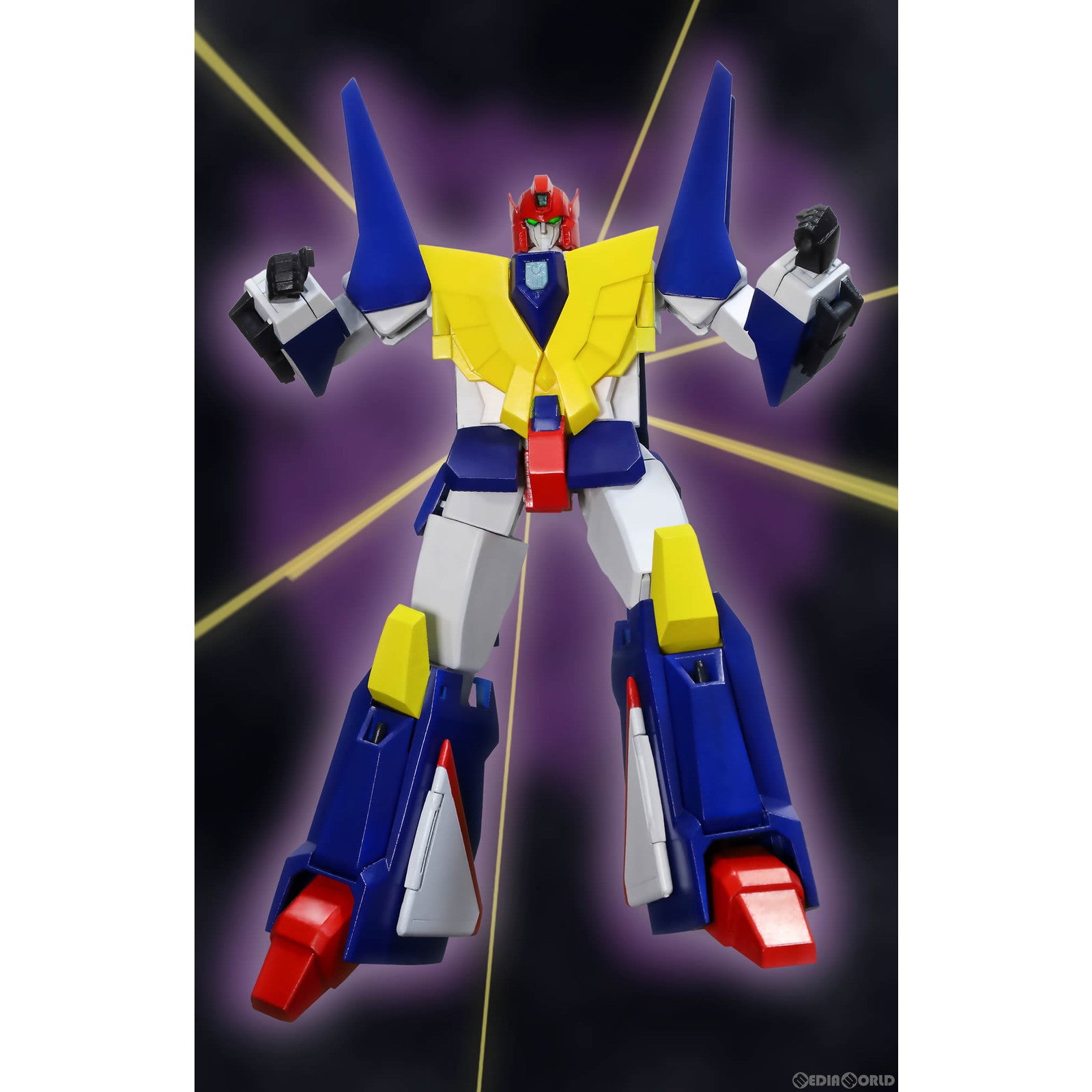 【新品即納】[FIG] スーパーメタル・アクション 武装合体ファイバード 太陽の勇者ファイバード 完成品 可動フィギュア エヴォリューショントイ(EVOLUTION・TOY) (20230930)