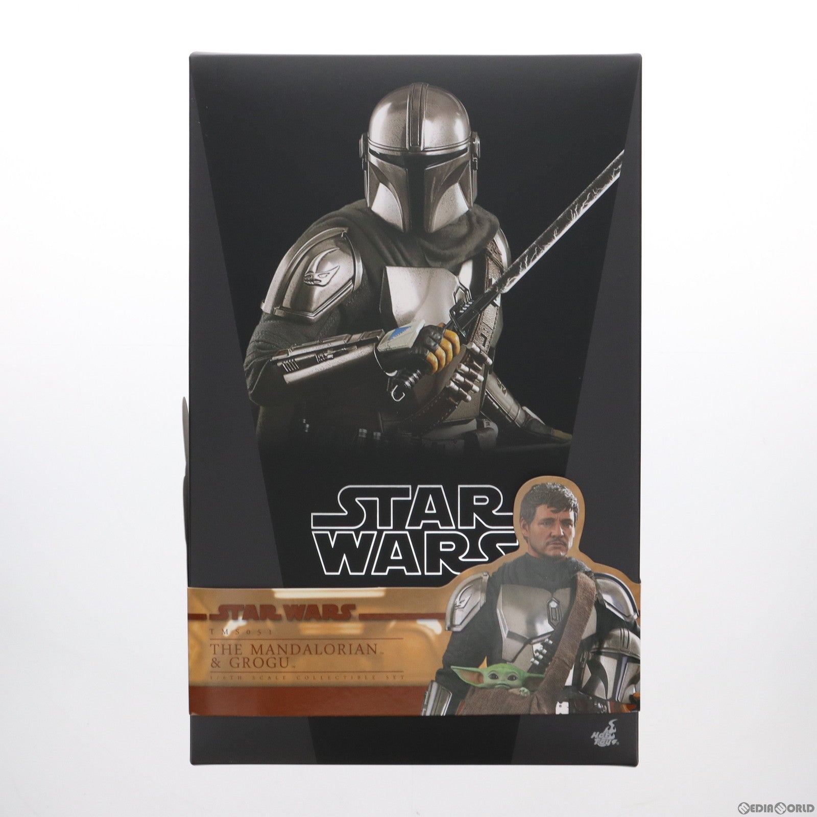 【中古即納】[FIG] テレビ・マスターピース マンダロリアン&グローグー(2体セット) STAR WARS(スター・ウォーズ) ザ・マンダロリアン 1/6 完成品 アクションフィギュア(TMS051) ホットトイズ(20230126)