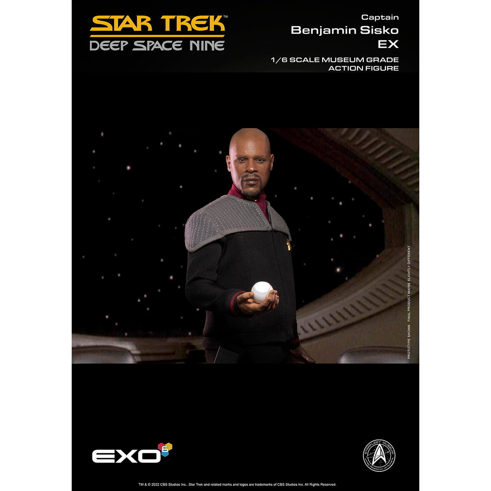 【新品即納】[FIG] (再々販) ベンジャミン シスコ EXver. STAR TREK:DEEP SPACE NINE(スタートレック ディープ・スペース・ナイン DS9) 1/6 完成品 ハイパーリアリスティックアクションフィギュア(EXO-01-009E) EXO-6(20240930)