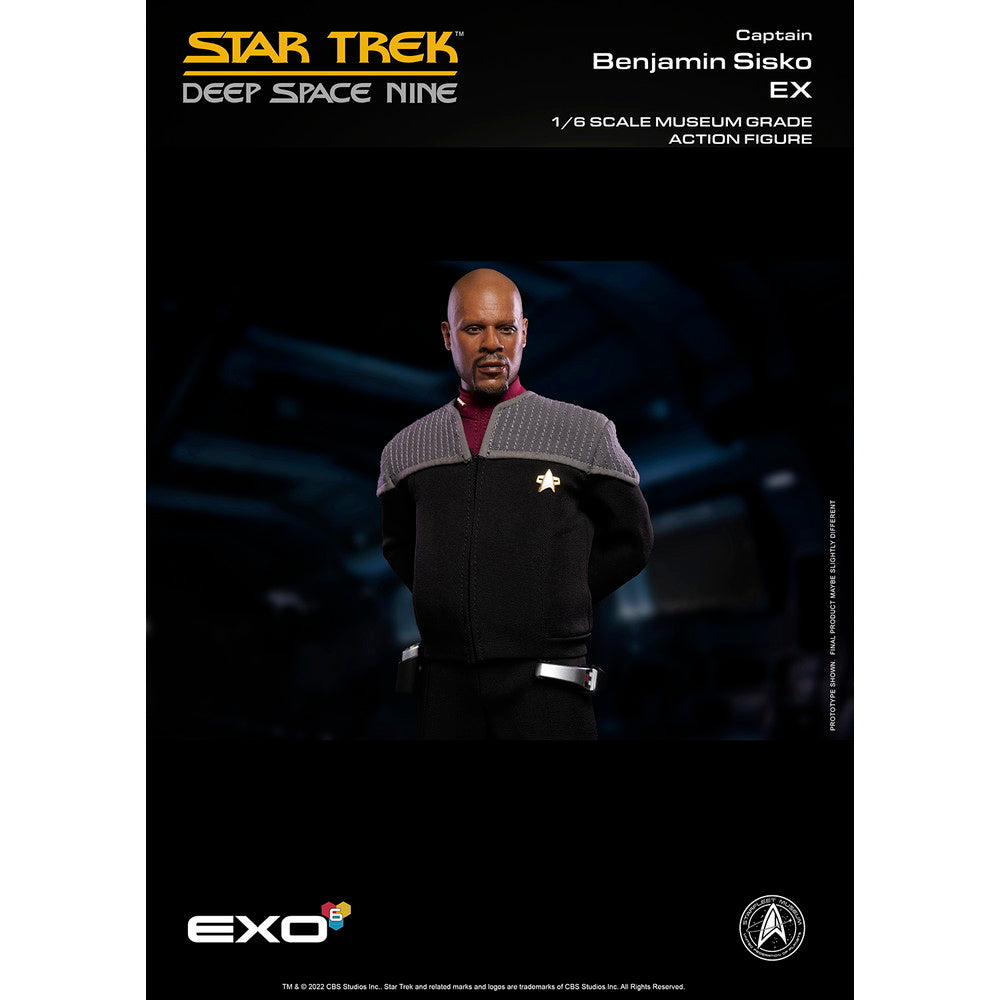 【新品即納】[FIG] (再々販) ベンジャミン シスコ EXver. STAR TREK:DEEP SPACE NINE(スタートレック ディープ・スペース・ナイン DS9) 1/6 完成品 ハイパーリアリスティックアクションフィギュア(EXO-01-009E) EXO-6(20240930)