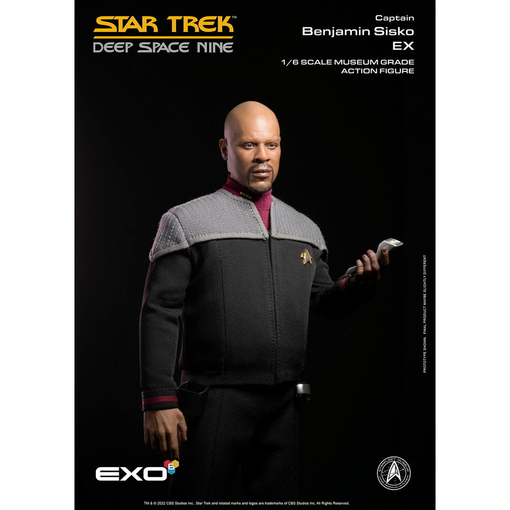 【新品即納】[FIG] (再々販) ベンジャミン シスコ EXver. STAR TREK:DEEP SPACE NINE(スタートレック ディープ・スペース・ナイン DS9) 1/6 完成品 ハイパーリアリスティックアクションフィギュア(EXO-01-009E) EXO-6(20240930)