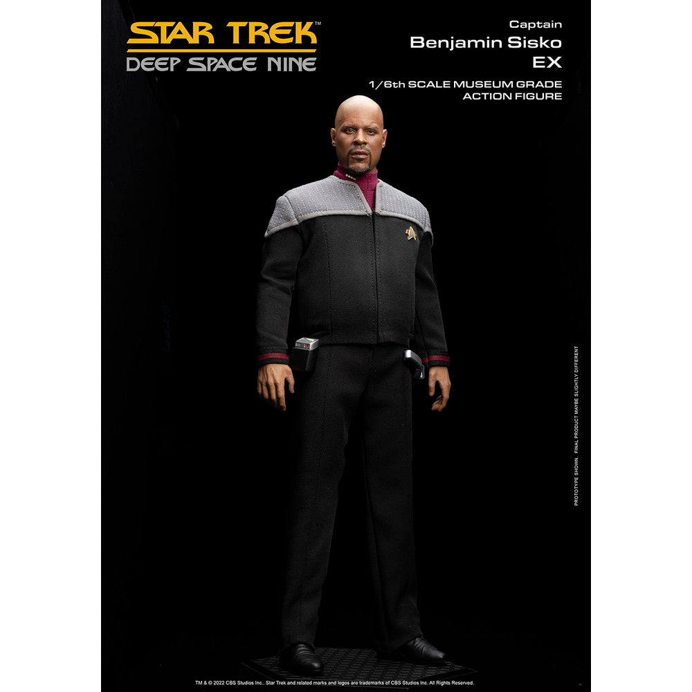 【新品即納】[FIG] (再々販) ベンジャミン シスコ EXver. STAR TREK:DEEP SPACE NINE(スタートレック ディープ・スペース・ナイン DS9) 1/6 完成品 ハイパーリアリスティックアクションフィギュア(EXO-01-009E) EXO-6(20240930)