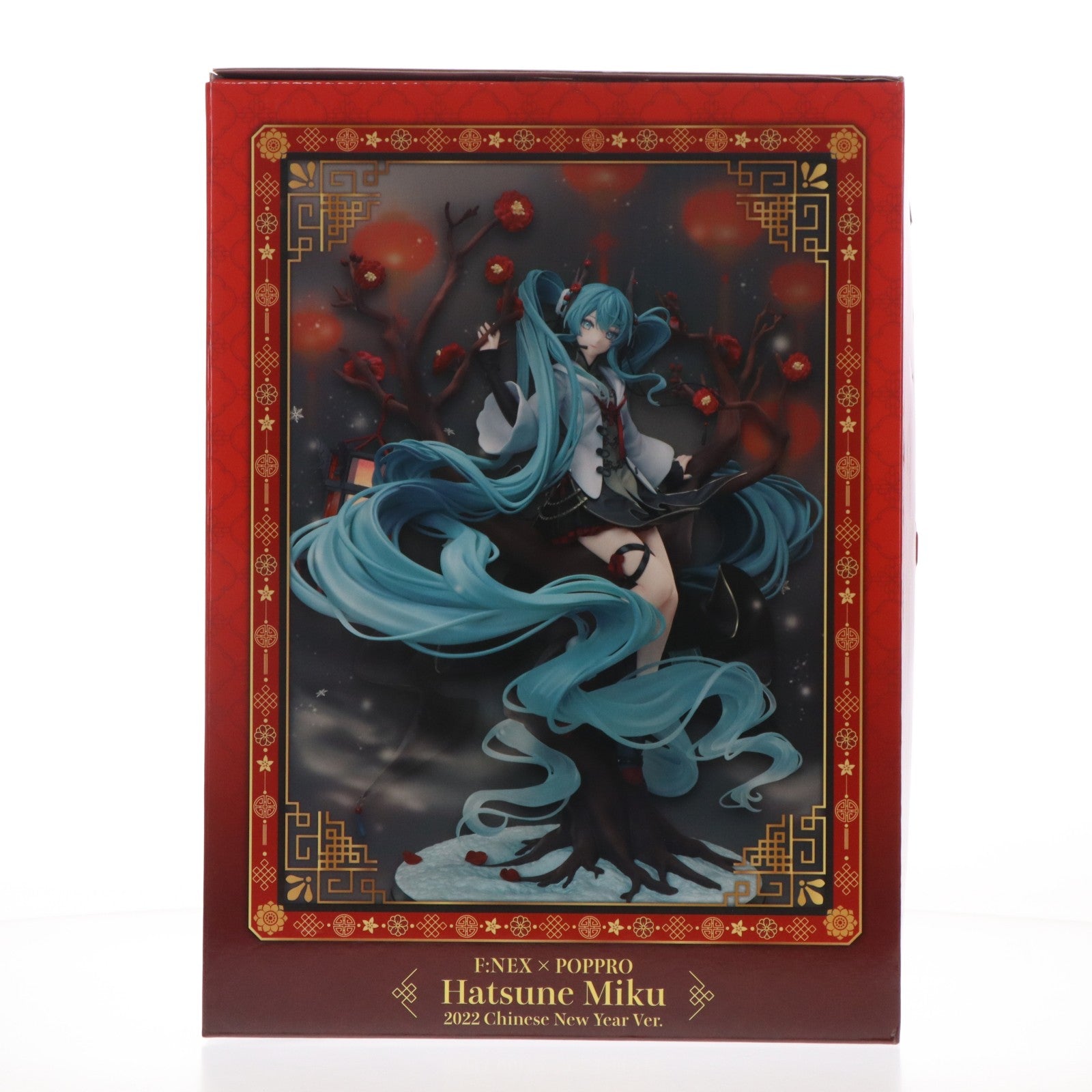 【中古即納】[FIG] F:NEX限定 F:NEX × POPPRO 初音ミク 2022春節Ver. キャラクター・ボーカル・シリーズ 01 初音ミク 1/7 完成品 フィギュア(AMU-FNX744) フリュー(20230131)
