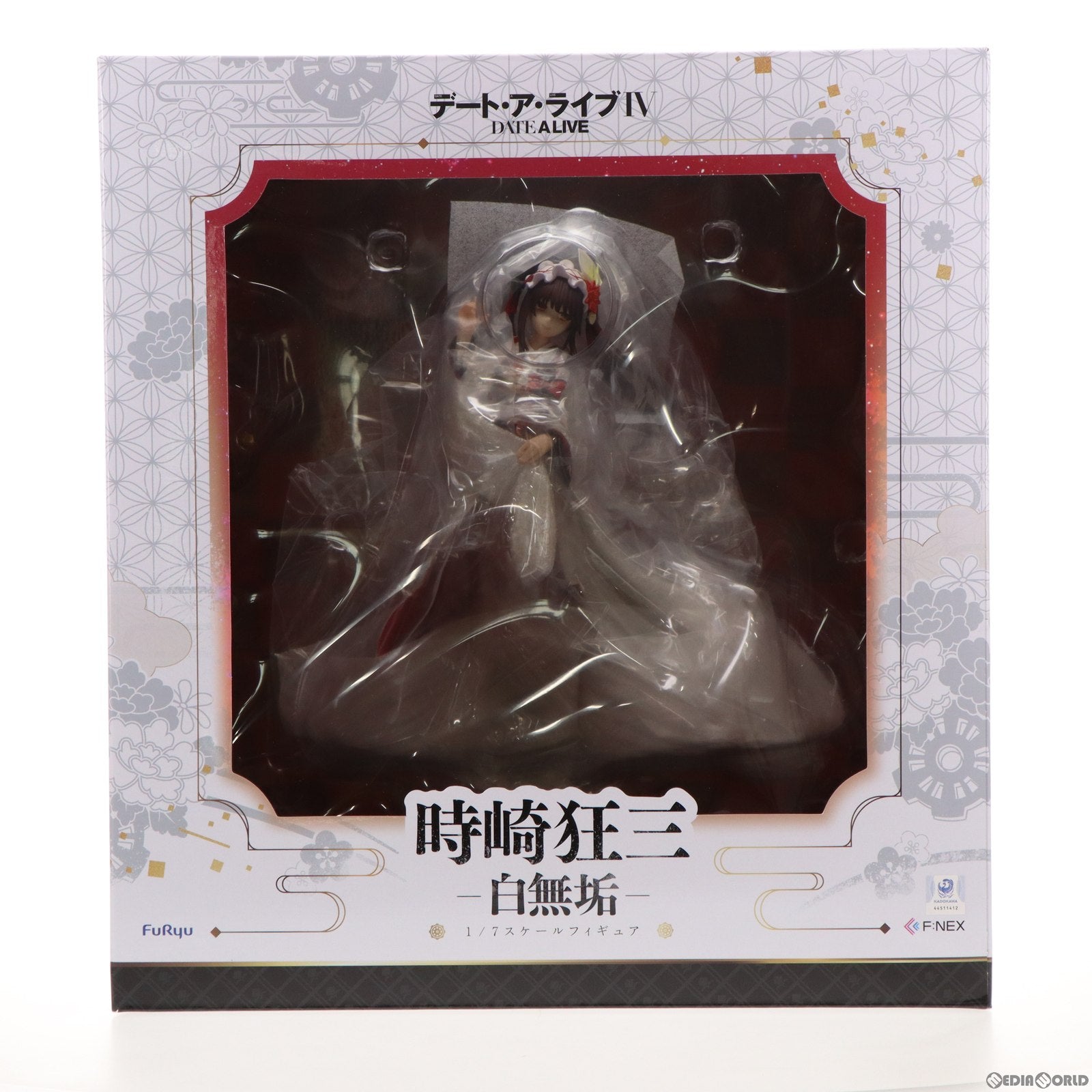 【中古即納】[FIG] F:NEX限定 時崎狂三(ときさきくるみ) -白無垢- デート・ア・ライブIV 1/7 完成品 フィギュア(AMU-FNX769) フリュー(20230131)