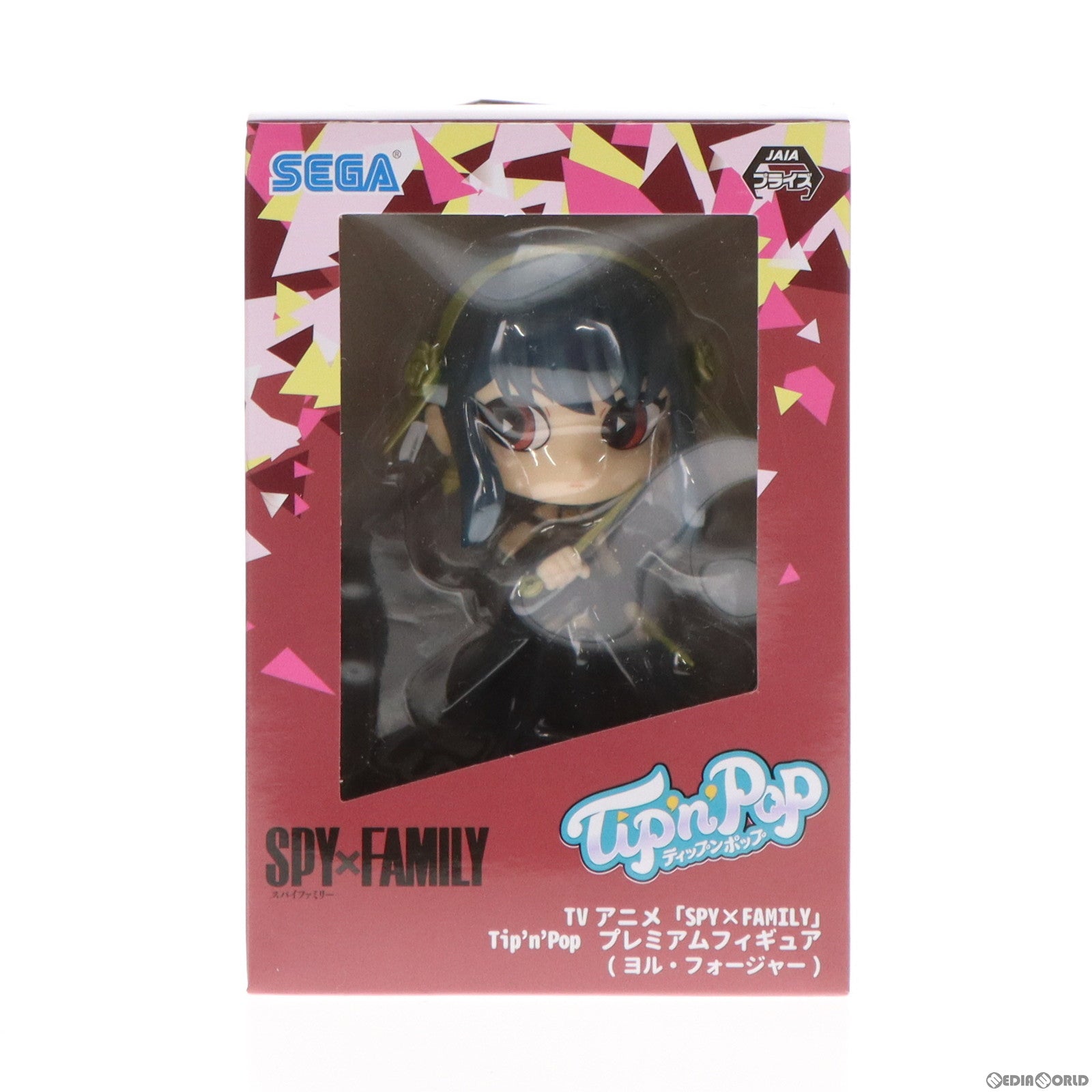 【中古即納】[FIG] ヨル・フォージャー(ノーマルカラー) Tip'n'Pop(ティップンポップ) プレミアムフィギュア SPY×FAMILY(スパイファミリー) プライズ(1063540) セガ(20230131)