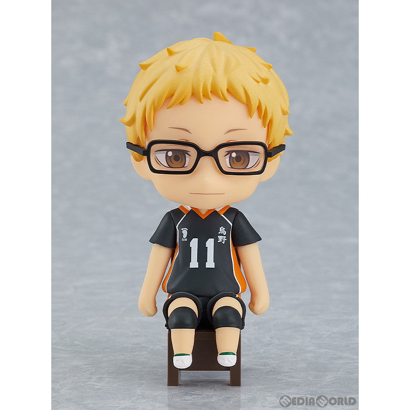 【新品即納】[FIG] ねんどろいど Swacchao! 月島蛍(つきしまけい) ハイキュー!! 完成品 可動フィギュア オランジュ・ルージュ(20230901)