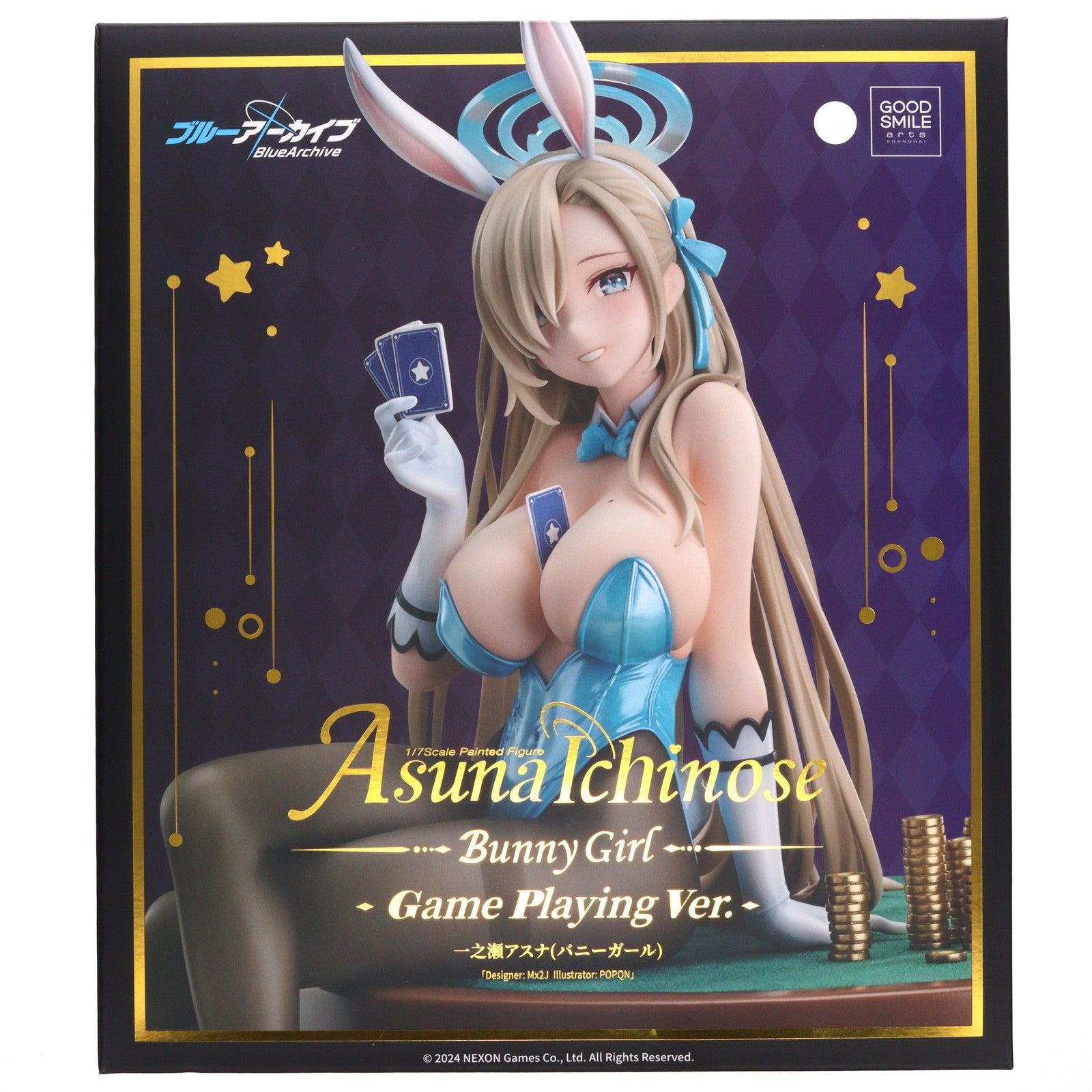 【新品即納】[FIG] 一之瀬アスナ(バニーガール)(いちのせあすな) Game Playing Ver. ブルーアーカイブ -Blue Archive- 1/7 完成品 フィギュア グッドスマイルアーツ上海(20240131)