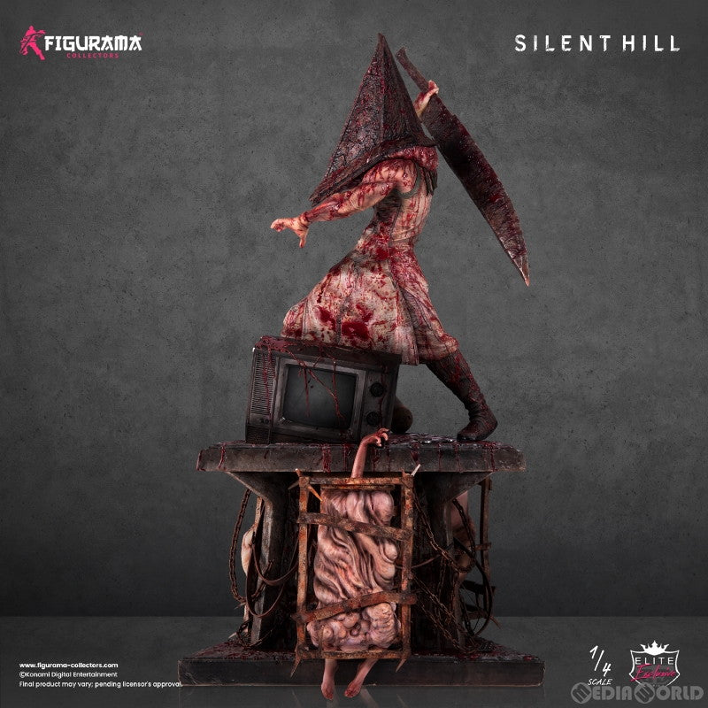 【新品即納】[FIG] ジェームス・サンダーランド vs レッドピラミッドシング サイレントヒル2 エリート 1/4 スタチュー 完成品 フィギュア フィギュラマコレクターズ(20250331)
