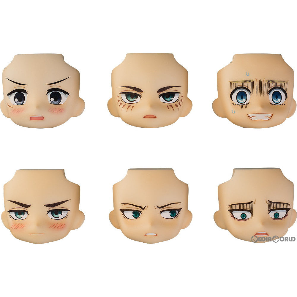 【新品即納】[BOX][FIG] ねんどろいどもあ とりかえっこフェイス 進撃の巨人 フィギュア用アクセサリ(6個) グッドスマイルカンパニー(20230727)