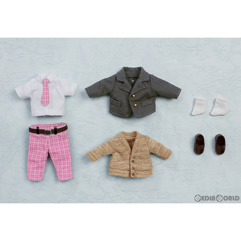 【新品即納】[FIG] ねんどろいどどーる おようふくセット ブレザー:Boy(ピンク) フィギュア用アクセサリ グッドスマイルカンパニー(20231101)