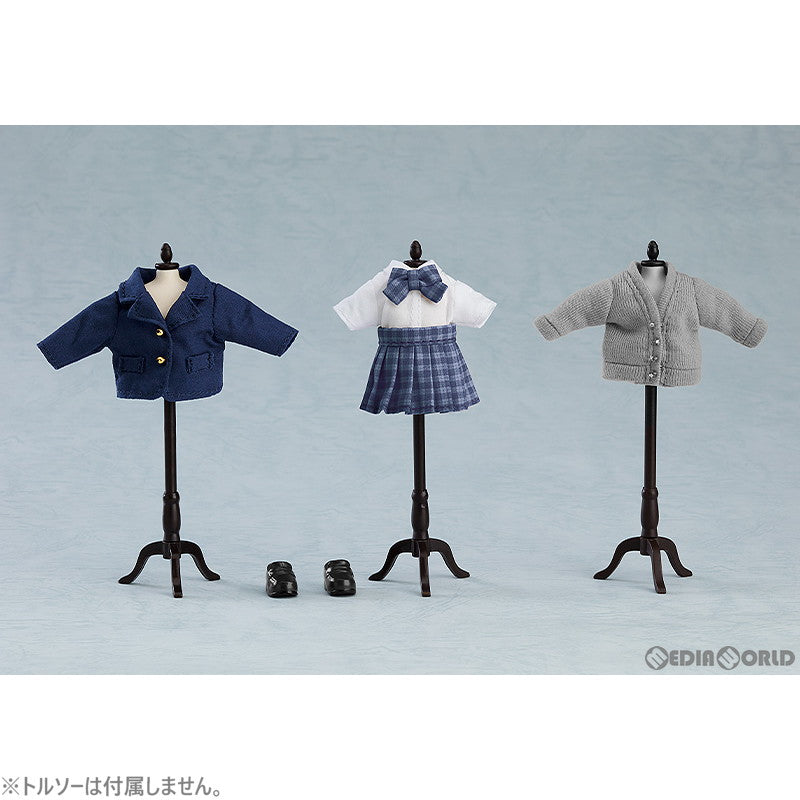 【新品即納】[FIG] ねんどろいどどーる おようふくセット ブレザー:Girl(ネイビー) フィギュア用アクセサリ グッドスマイルカンパニー(20231101)