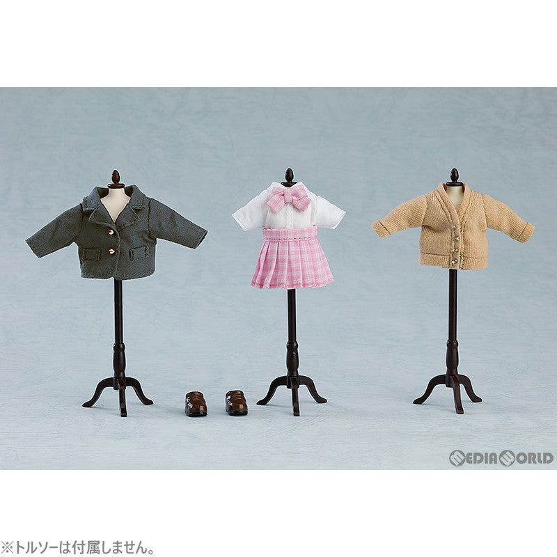 【新品即納】[FIG] ねんどろいどどーる おようふくセット ブレザー:Girl(ピンク) フィギュア用アクセサリ グッドスマイルカンパニー(20231101)