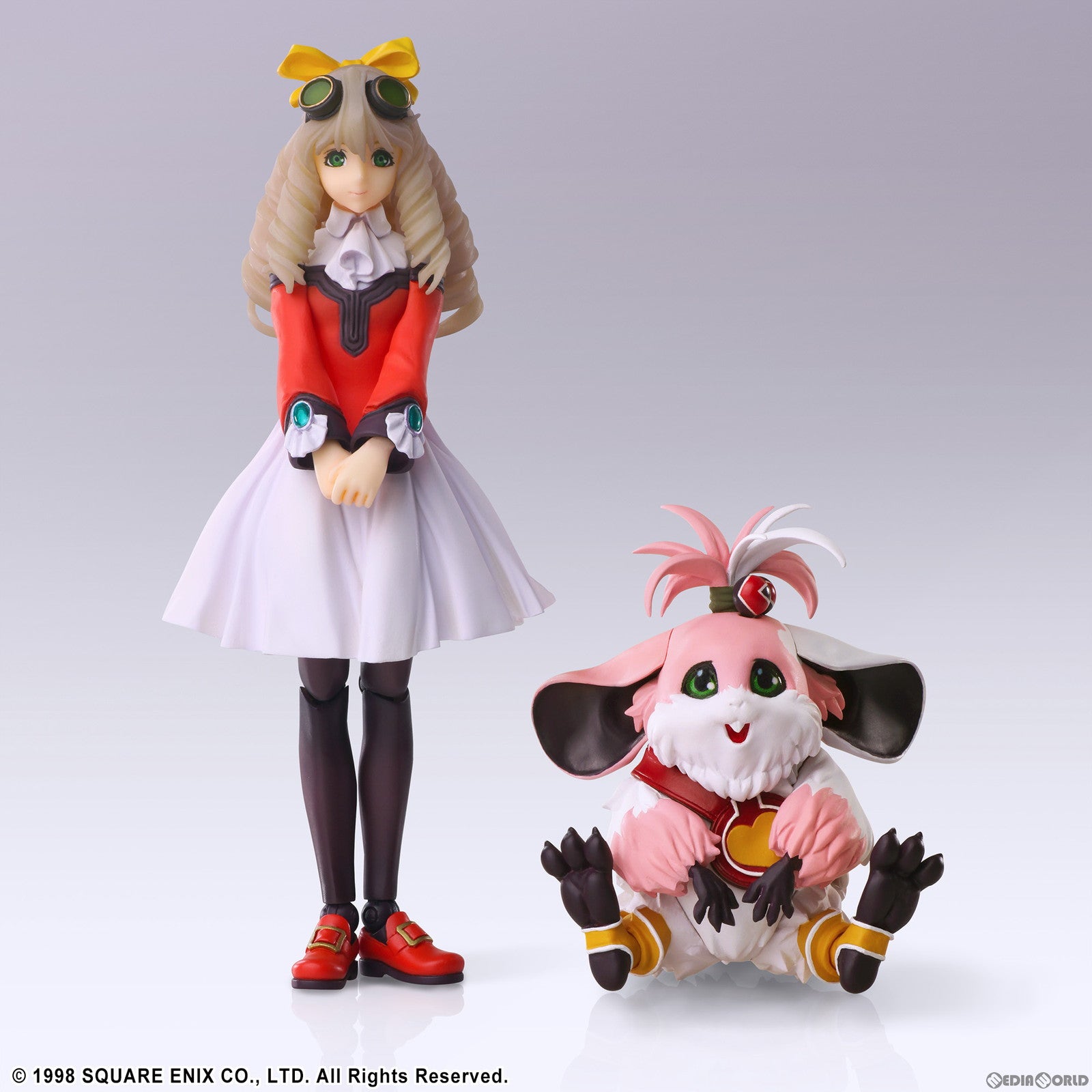 【中古即納】[FIG] BRING ARTS(ブリングアーツ) マリア・バルタザール&チュチュ Xenogears(ゼノギアス) 完成品 可動フィギュア スクウェア・エニックス(20231208)