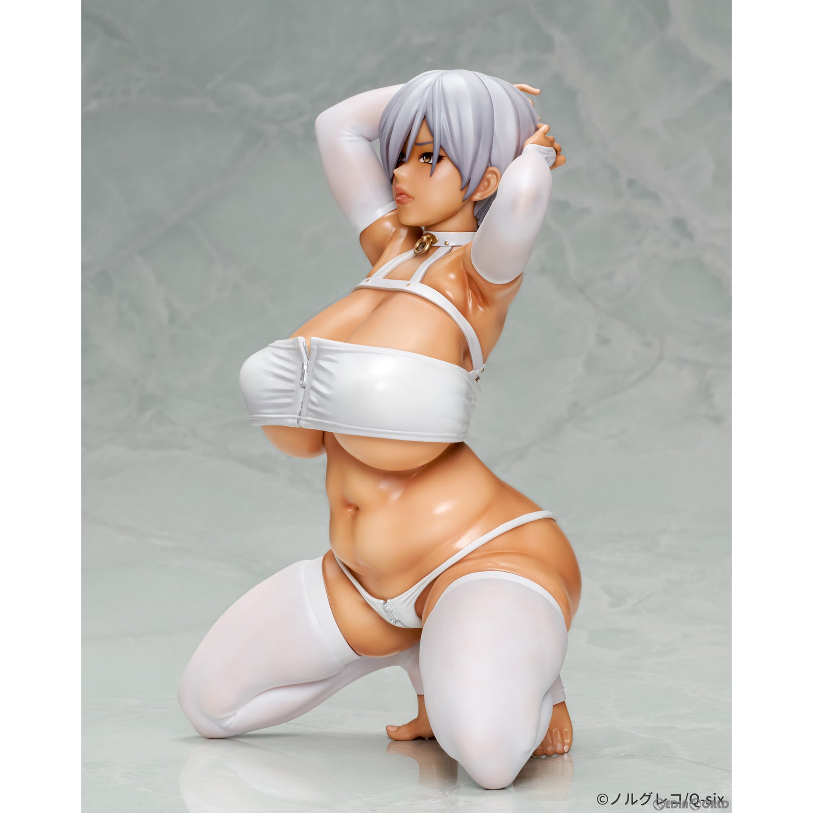 【中古即納】[FIG] 柊悠華(ひいらぎゆうか) 褐色ver. ノルグレコオリジナルキャラクター 1/5 完成品 フィギュア Q-six(キューシックス)(20230922)