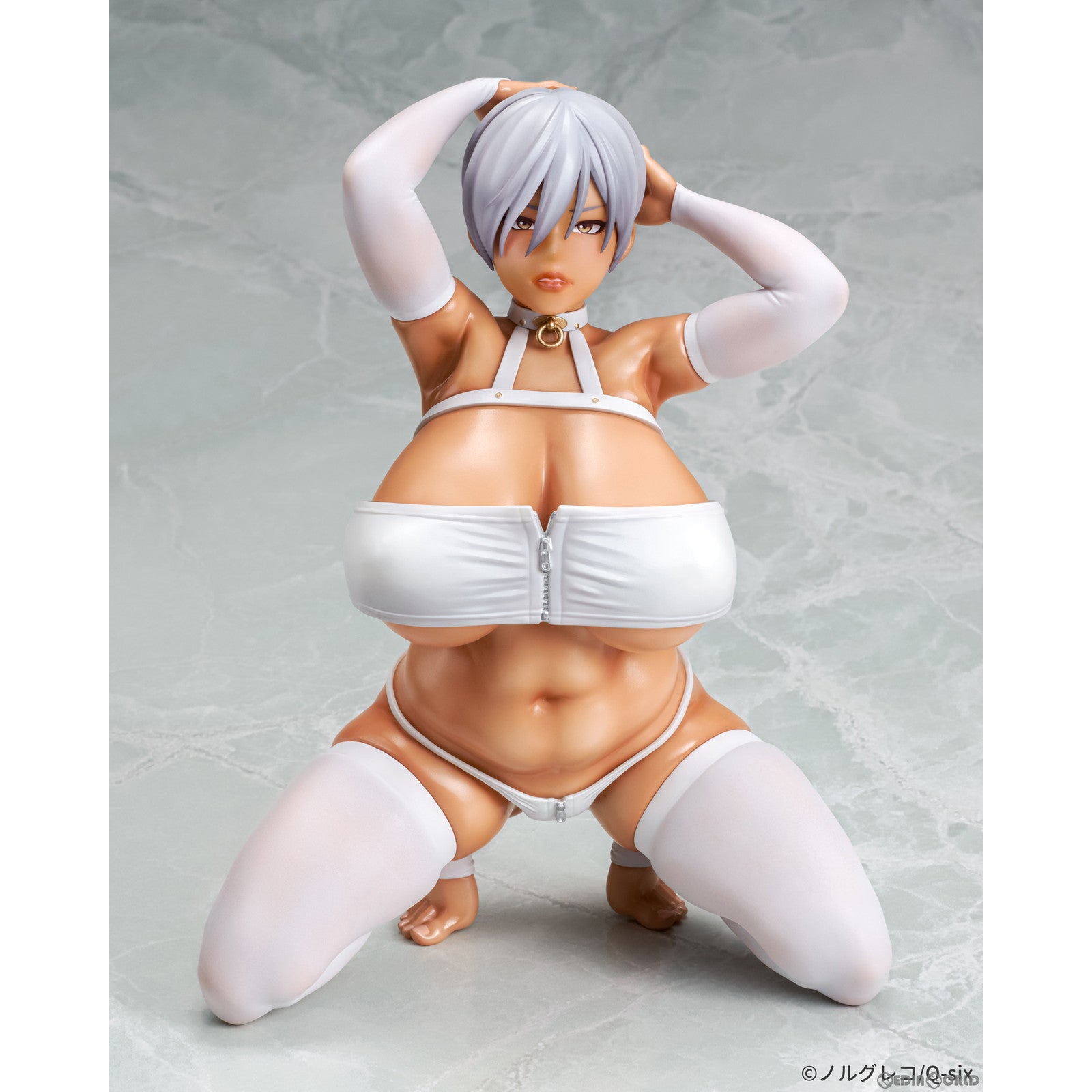 【中古即納】[FIG] 柊悠華(ひいらぎゆうか) 褐色ver. ノルグレコオリジナルキャラクター 1/5 完成品 フィギュア Q-six(キューシックス)(20230922)