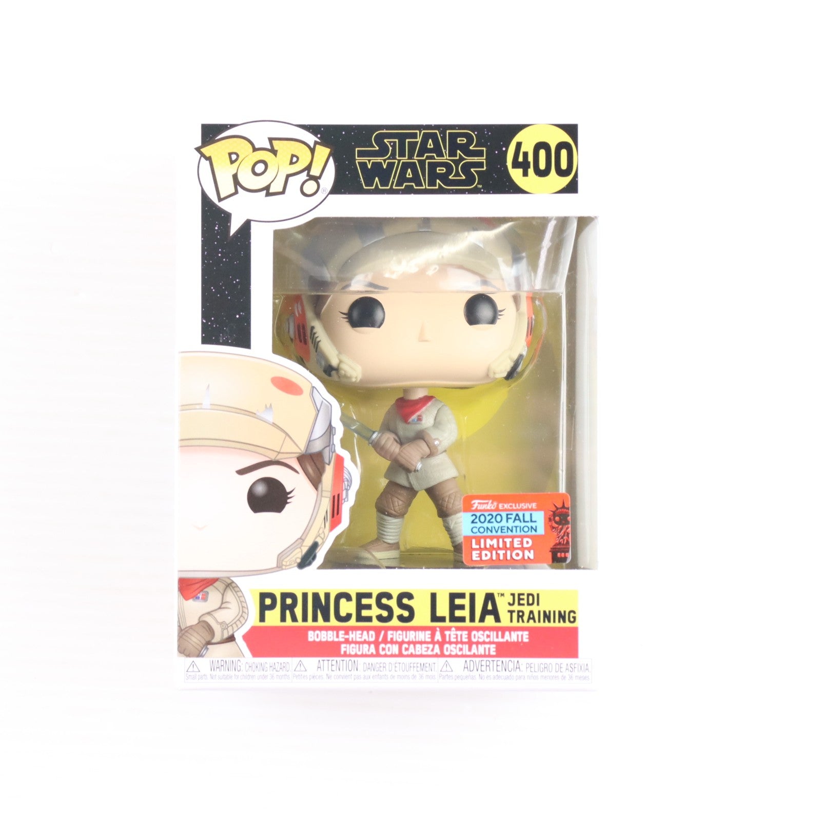 【中古即納】[FIG] Funko 2020 FALL CONVENTION限定 POP! 400 プリンセス・レイア(ジェダイトレーニングVer.) STAR WARS(スター・ウォーズ) 完成品 フィギュア FUNKO(ファンコ)(20200101)