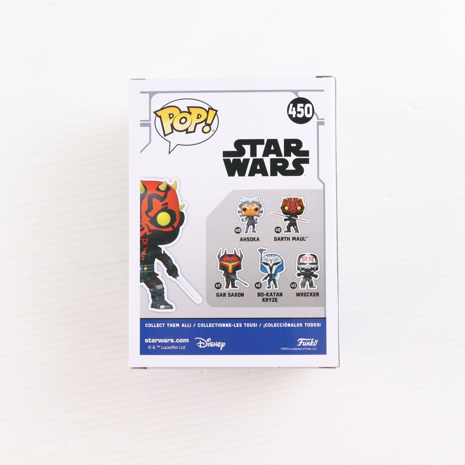 【中古即納】[SFT] POP! スター・ウォーズ 450 ダース・モール STAR WARS 完成品 ソフビフィギュア CHALICE COLECTIBLES限定 FUNKO(ファンコ)(20211231)