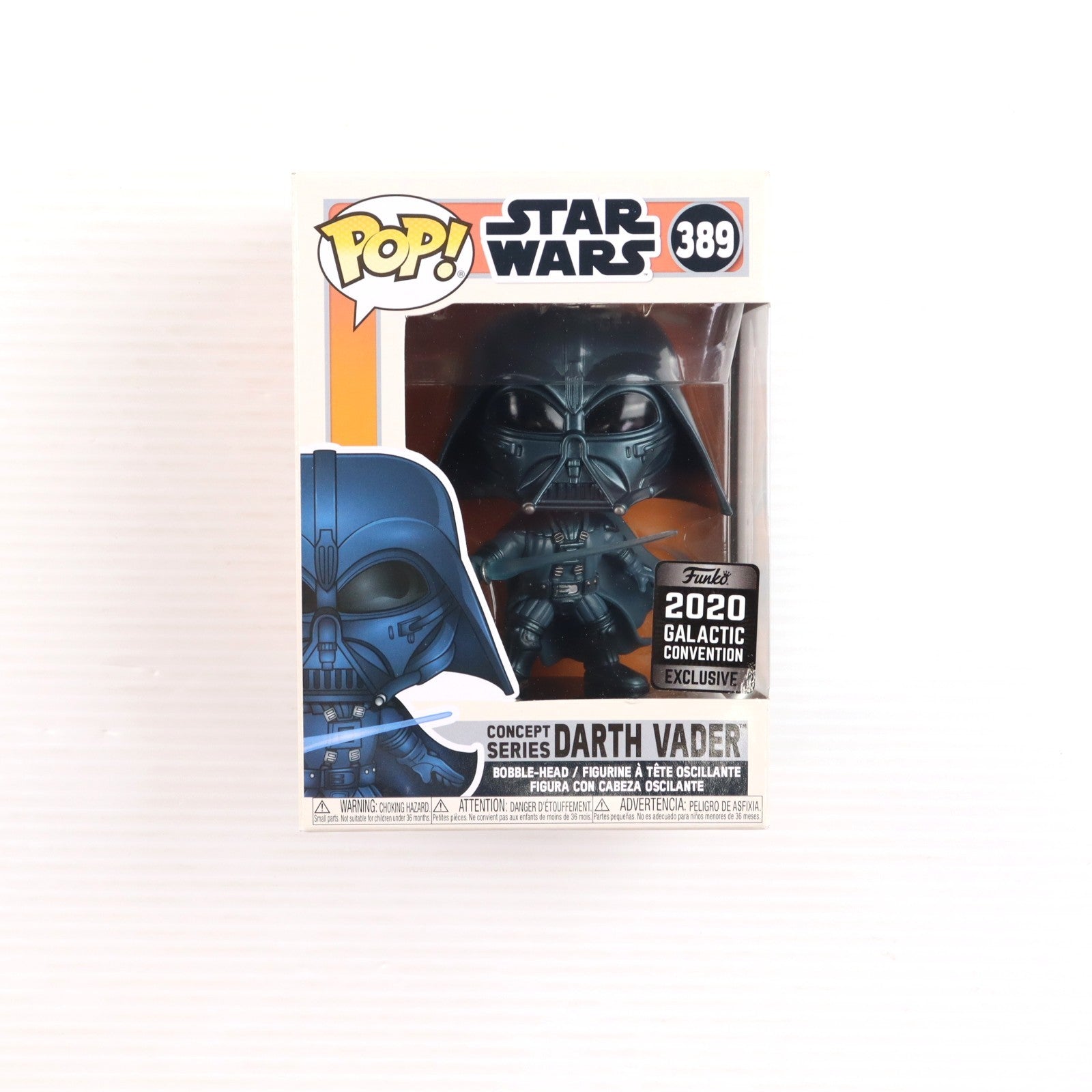 【中古即納】[FIG] GALACTIC CONVENTION2020限定 POP! 389 ダース・ベーダー STAR WARS(スター・ウォーズ) 完成品 フィギュア FUNKO(ファンコ)(20200101)