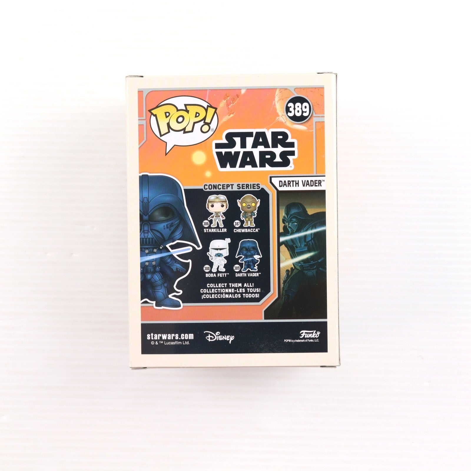 【中古即納】[FIG] GALACTIC CONVENTION2020限定 POP! 389 ダース・ベーダー STAR WARS(スター・ウォーズ) 完成品 フィギュア FUNKO(ファンコ)(20200101)