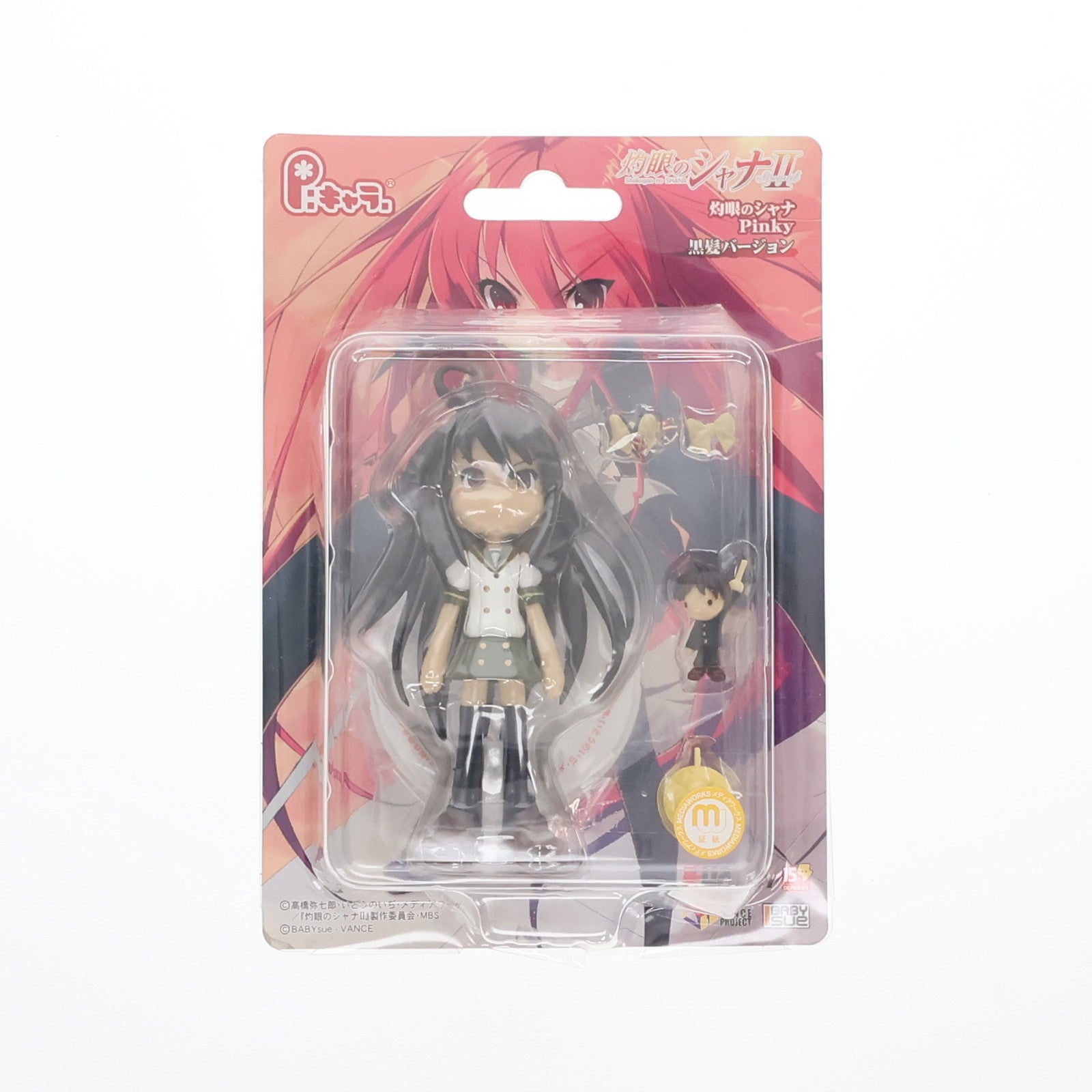 【中古即納】[FIG] シャナ 黒髪バージョン P:キャラ 「灼眼のシャナII」 電撃15年祭会場限定 フィギュア(PC2022A) GSIクレオス(20071124)