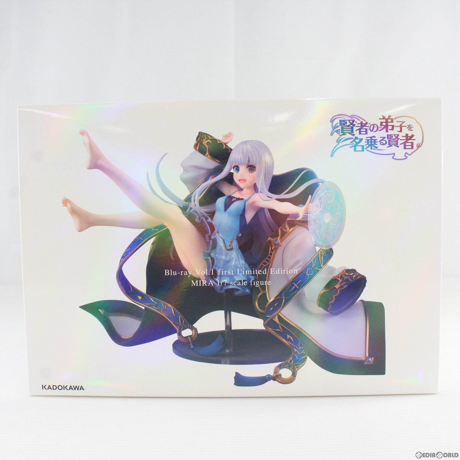 【中古即納】[FIG] (フィギュア単品) ミラ Blu-ray 賢者の弟子を名乗る賢者 第1巻 完全数量限定版同梱品 1/7 完成品 フィギュア KADOKAWA(カドカワ)(20220427)